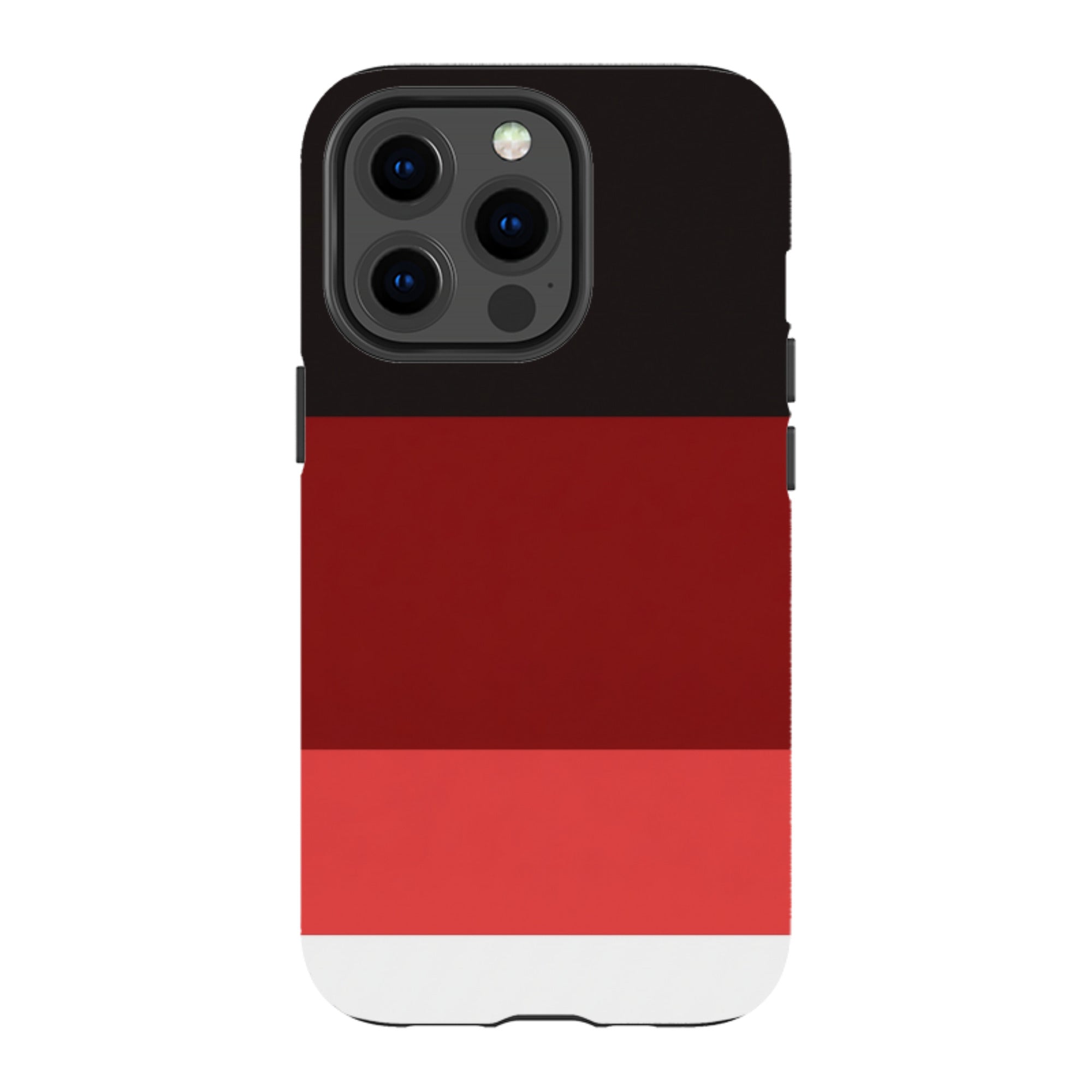 iPhone MagSafe Tough Case - Crimson and Black Gradient