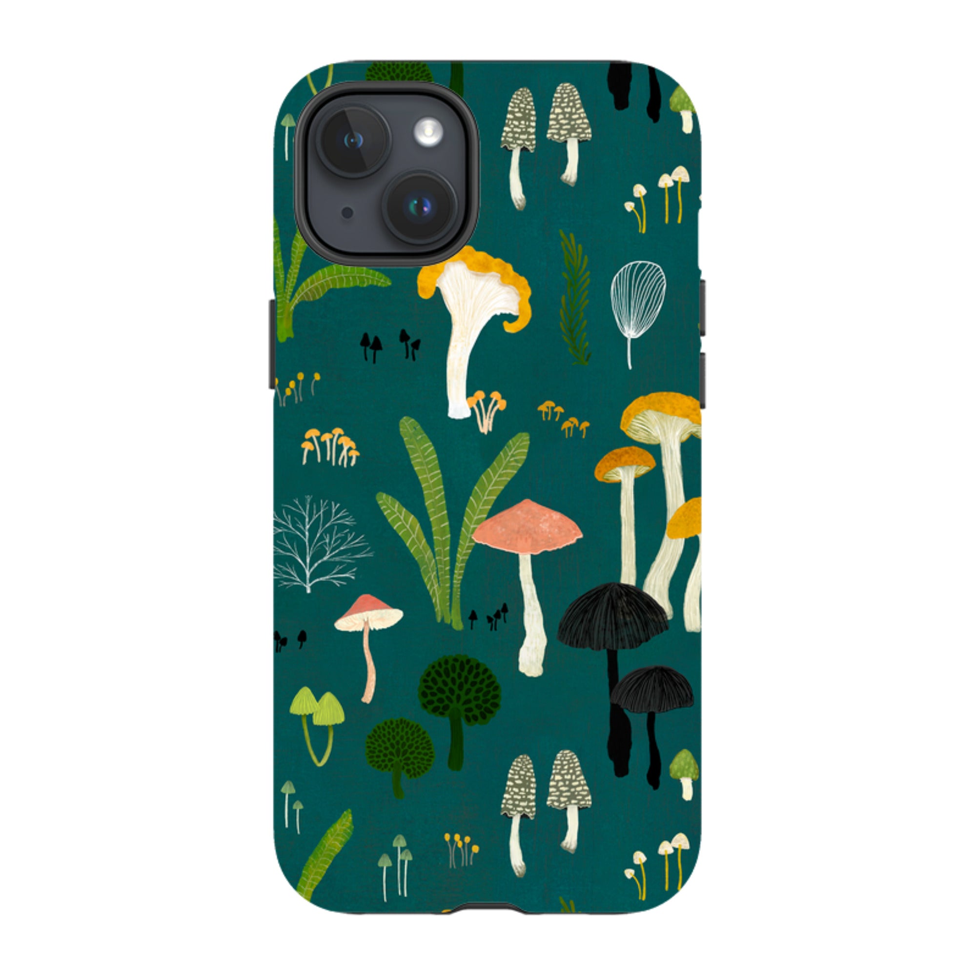 iPhone Tough Case - Mushroom Lake By Katherine Quinn