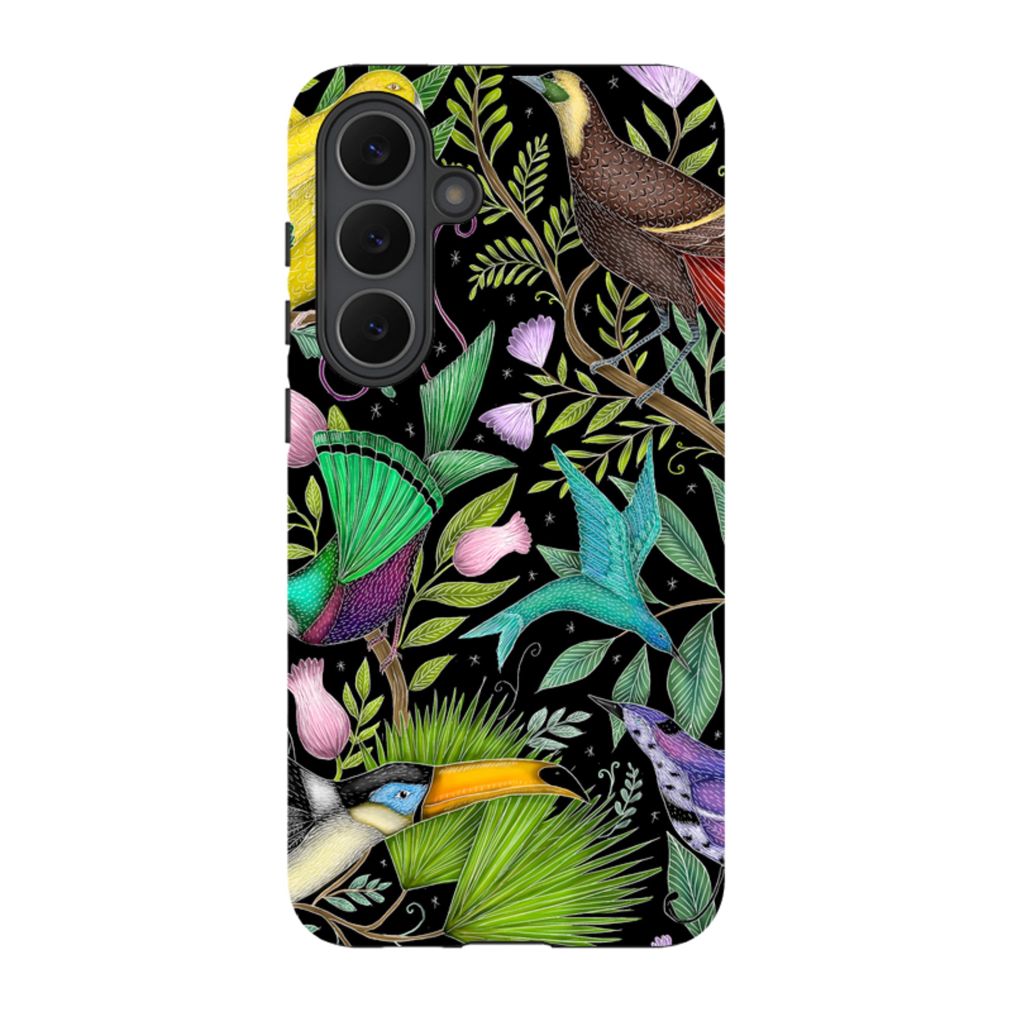 Samsung Tough Case - Exotic Birds By Catherine Rowe