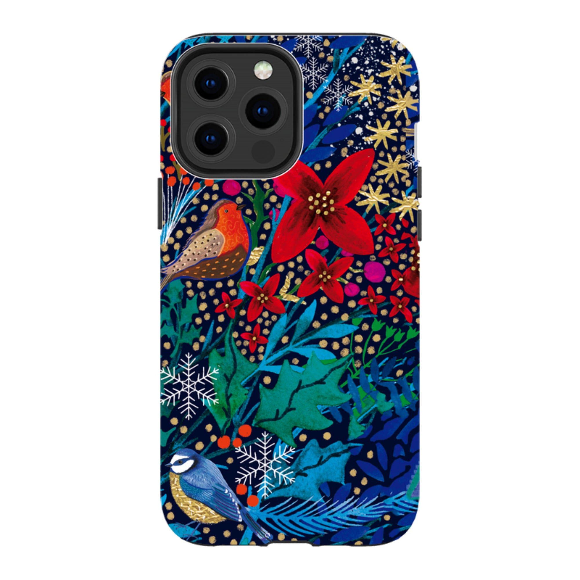 iPhone MagSafe Tough Case - Xmas Robin II By Emma Frances Grant