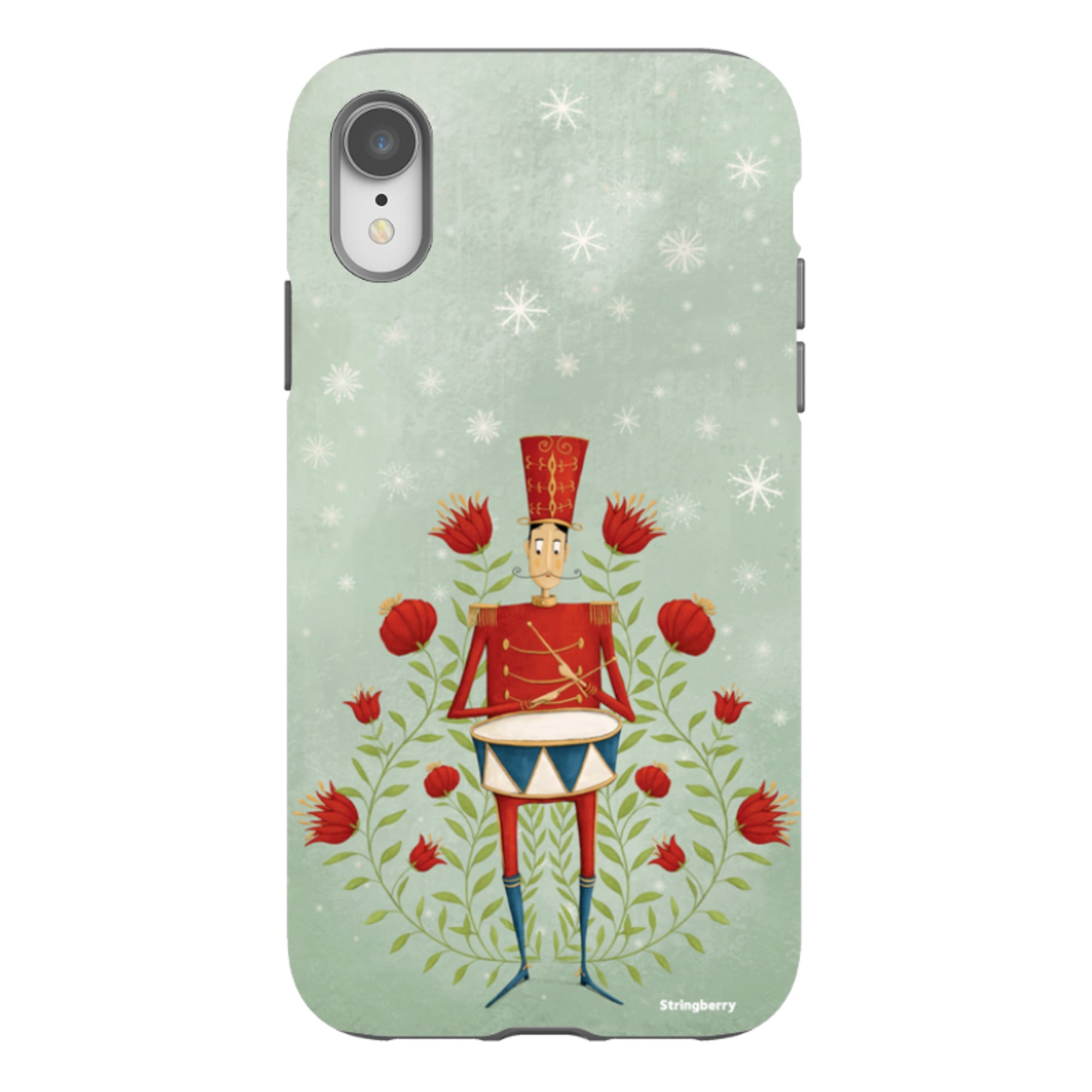 iPhone Tough Case - Drummer Aqua By Maja Lindberg
