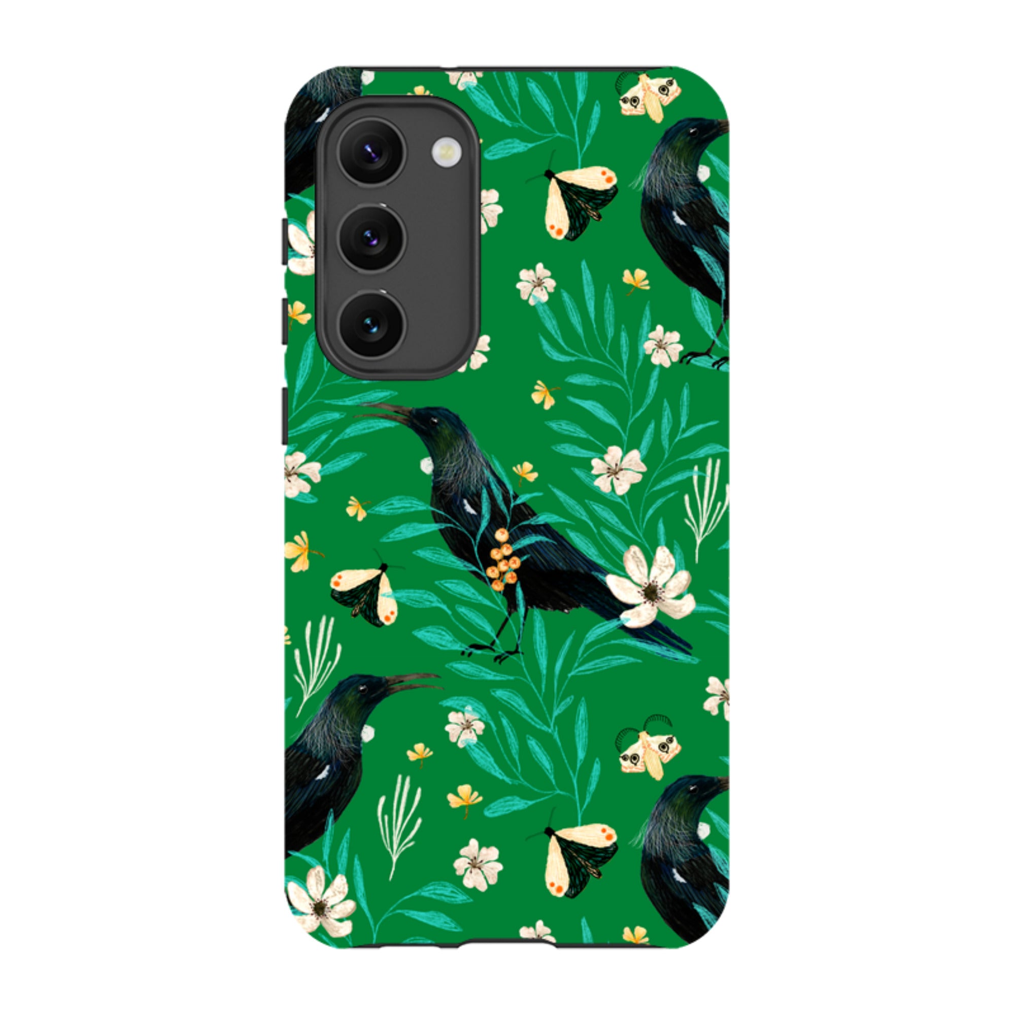 Samsung Tough Case - Tui Green By Katherine Quinn