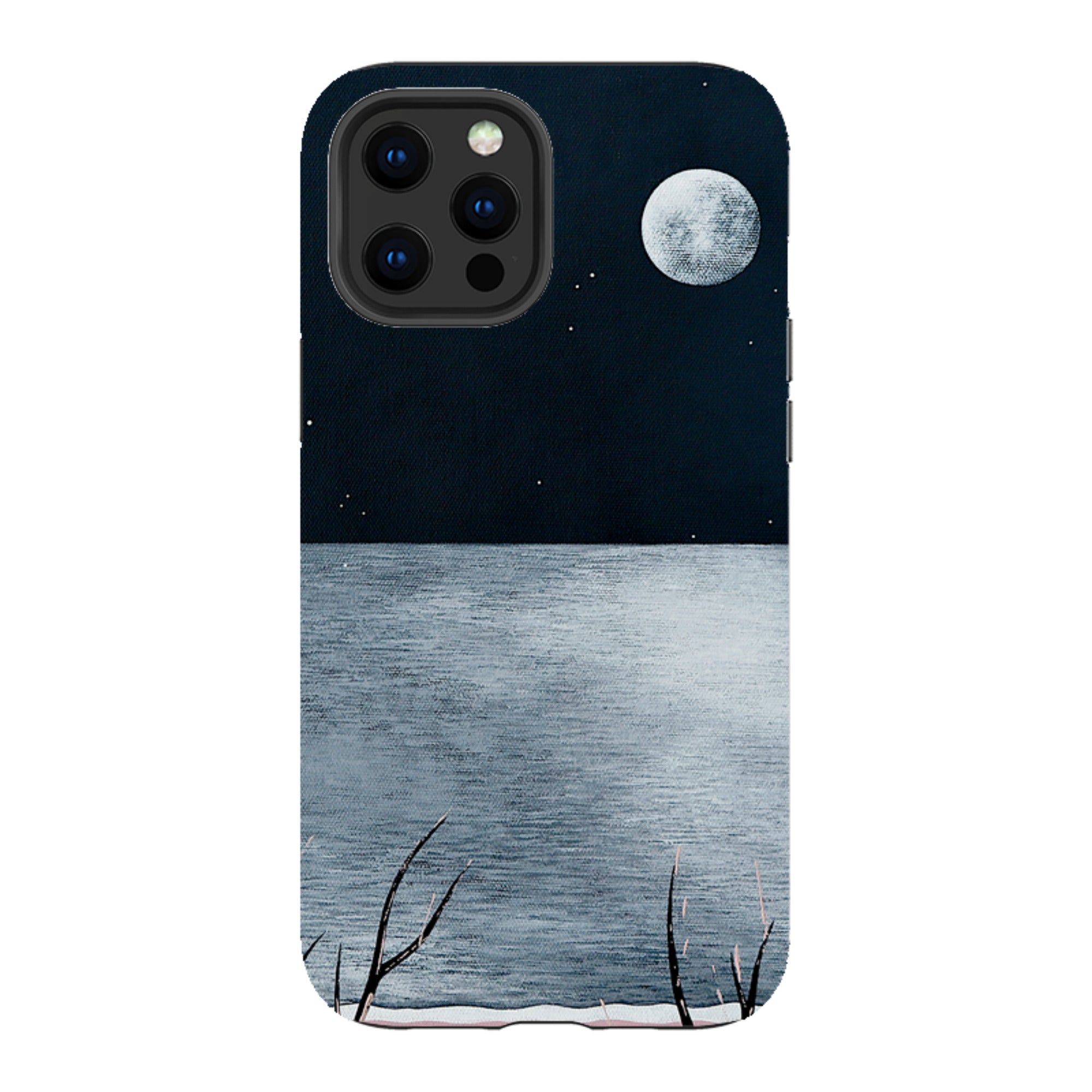iPhone Tough Case - Night Of The Huge Moon By Natasha Newton