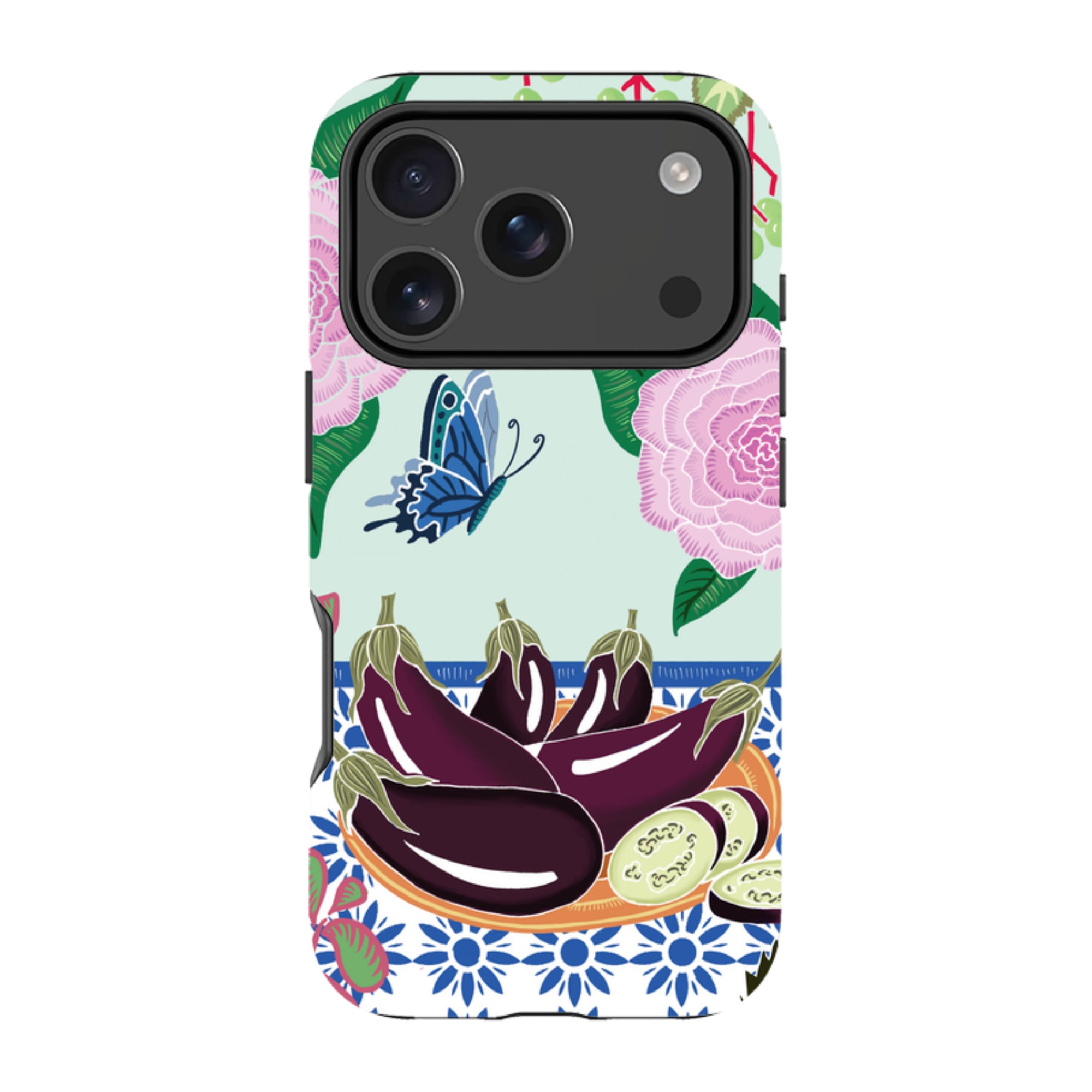 iPhone Tough Case - Aubergines By Kate Heiss