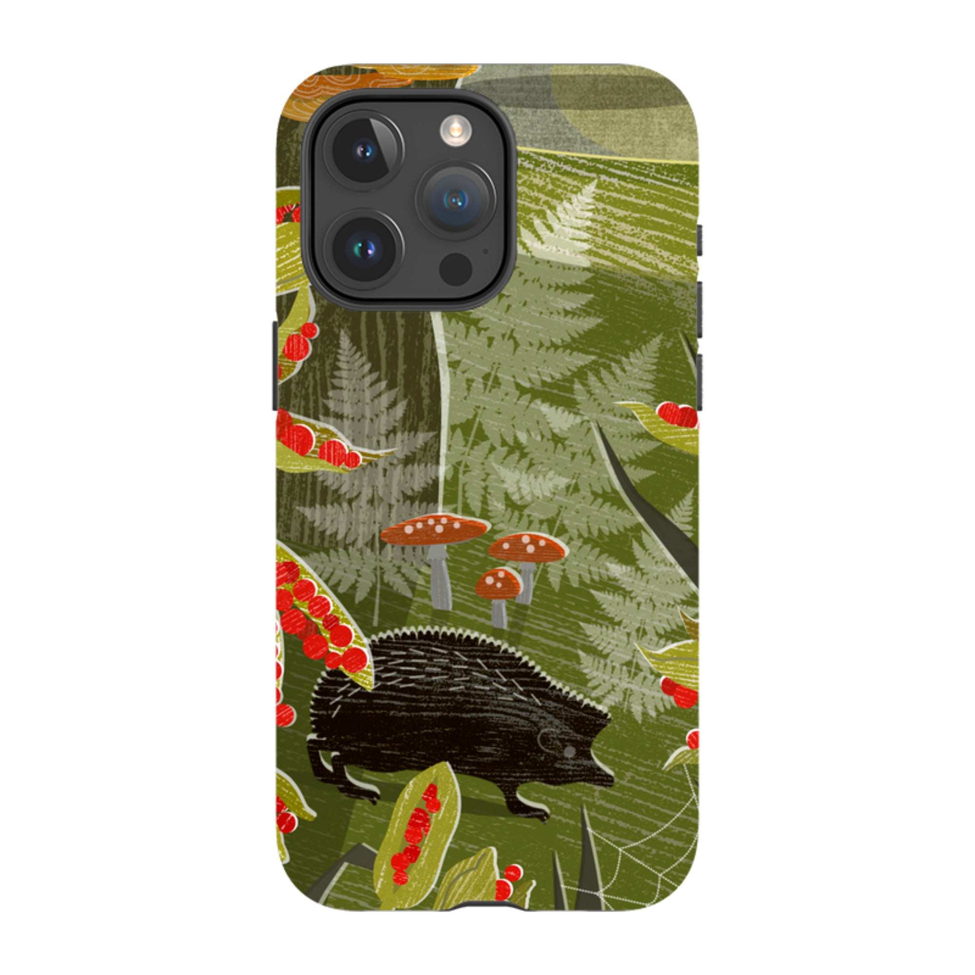 iPhone Tough Case - October Hedgehog By Liane Payne