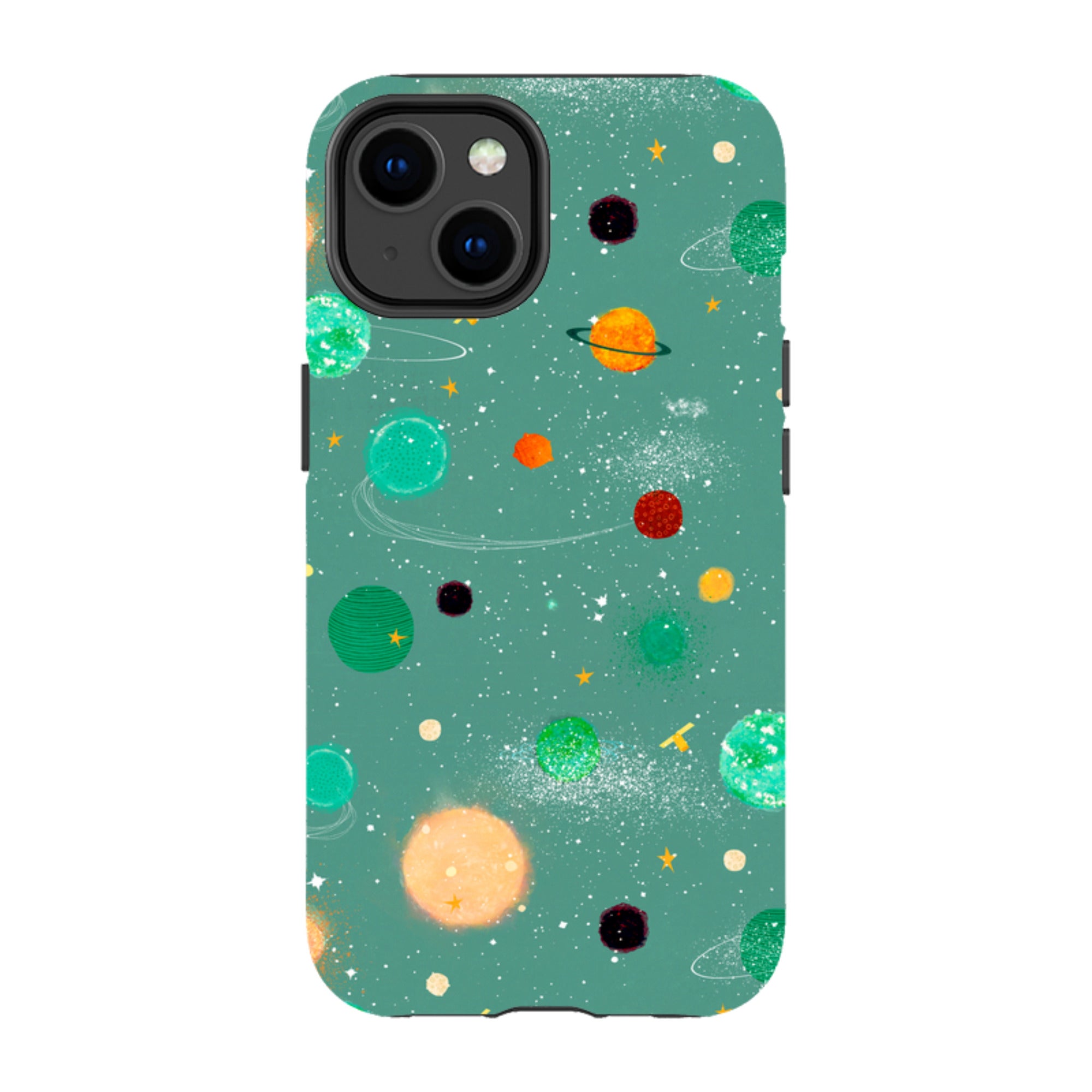 iPhone MagSafe Tough Case - Far Far Away Green By Katherine Quinn