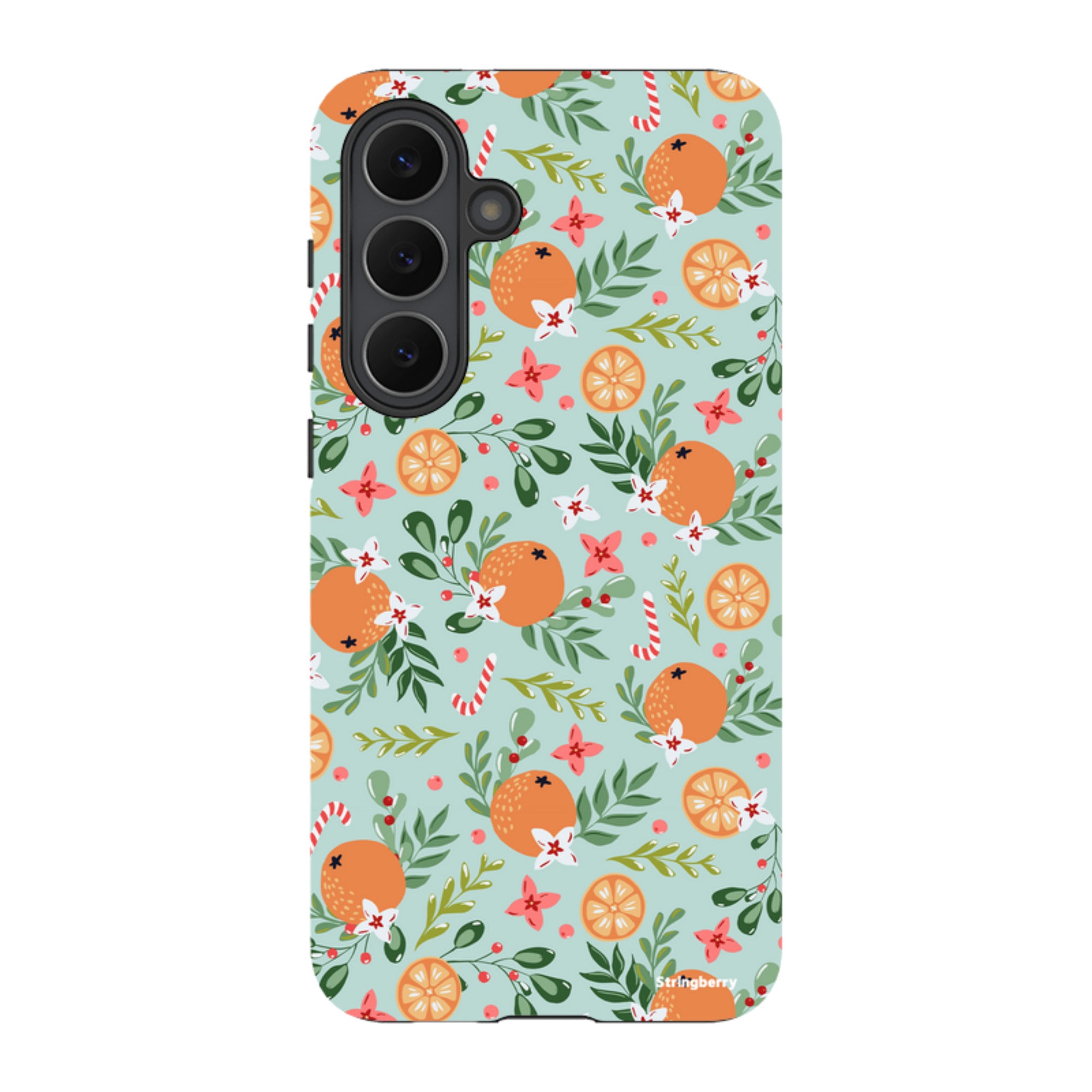 Samsung Tough Case - Oranges and Candy Canes