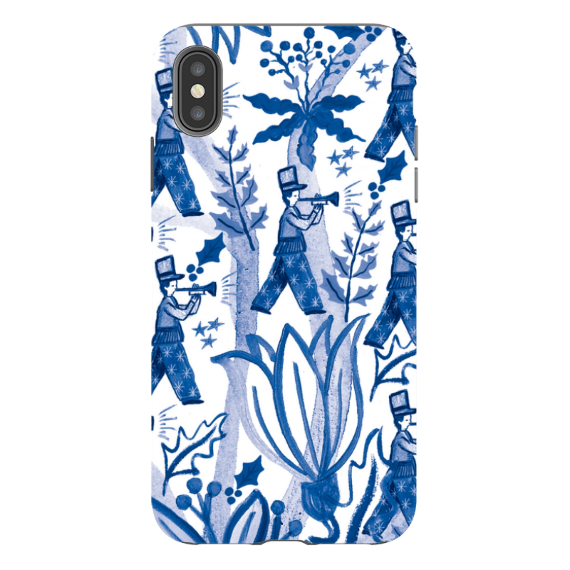 iPhone Tough Case - Ten Pipers Piping By Emma Frances Grant