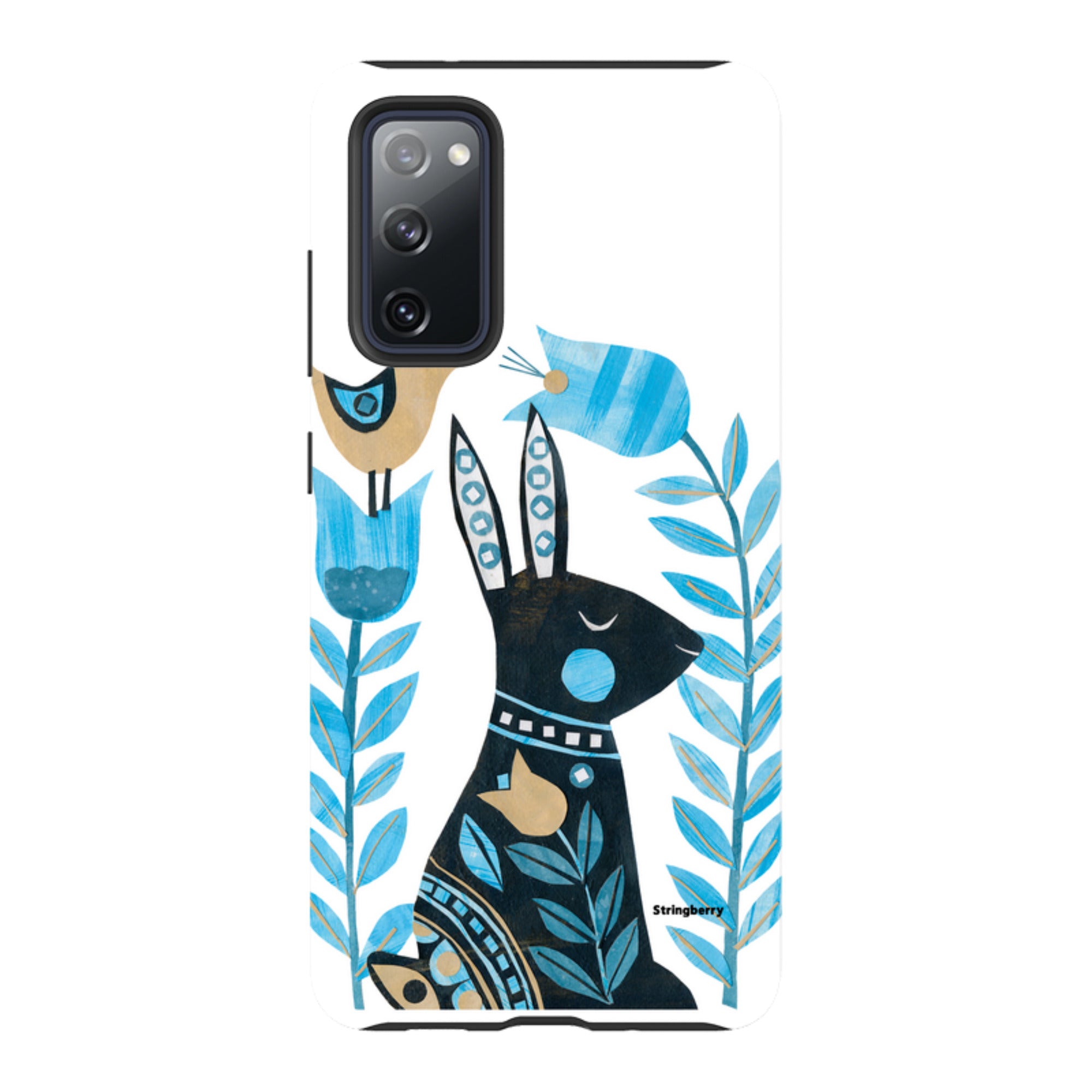 Samsung Tough Case - Folk Rabbit By Tracey English