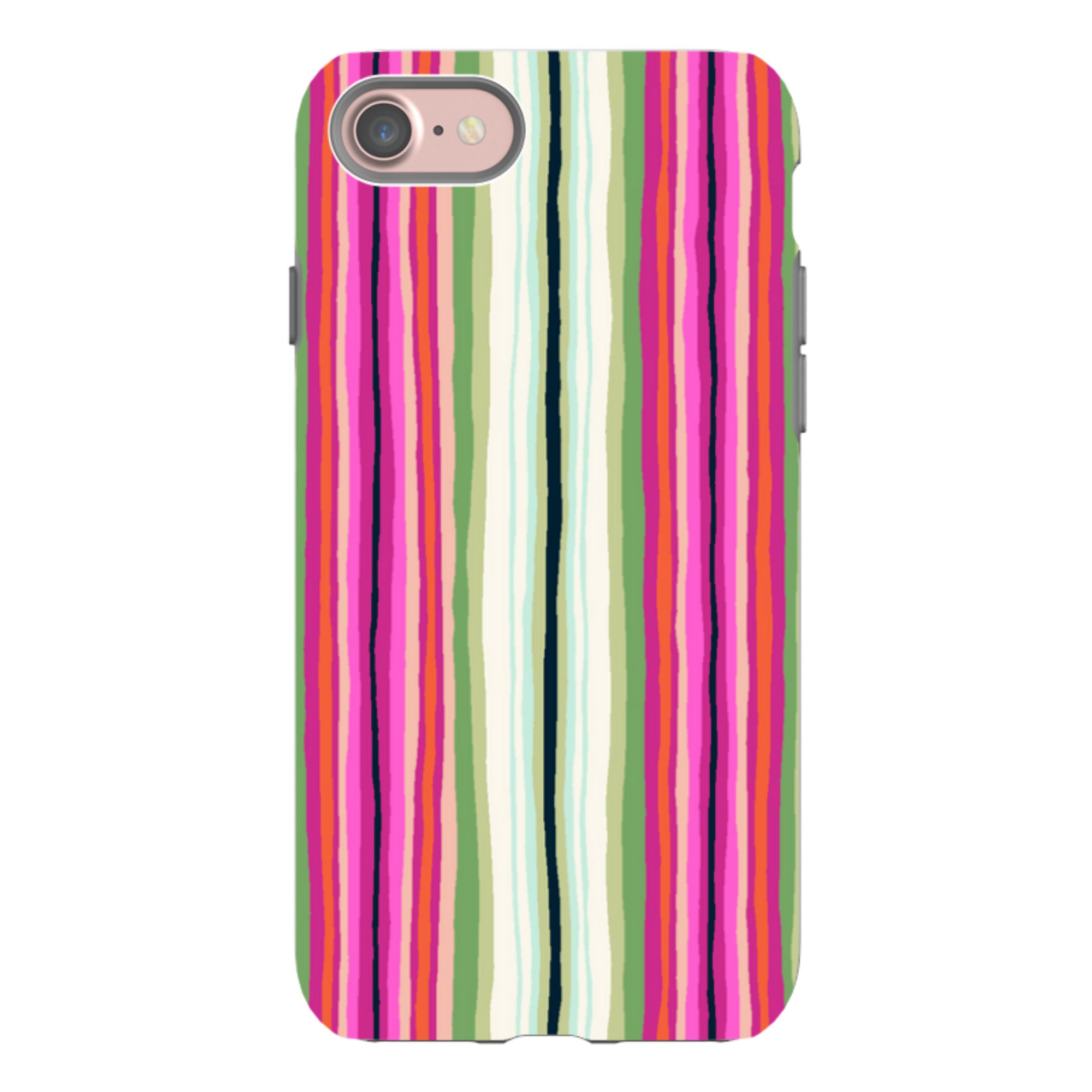 iPhone Tough Case - Atelier Stripe Windflower By Sarah Campbell
