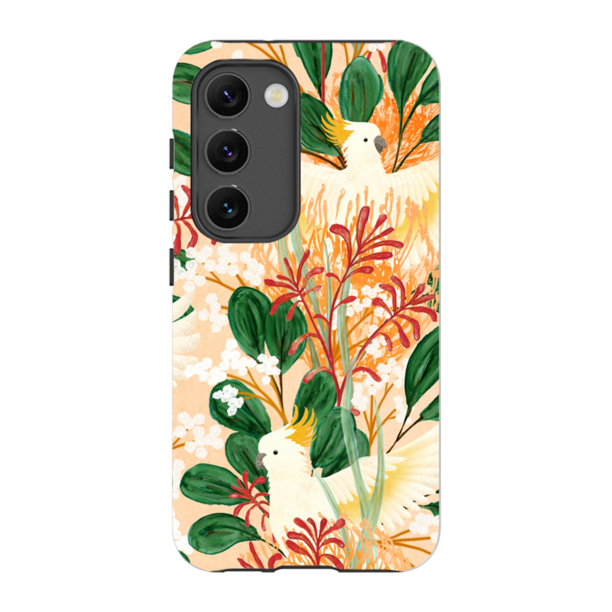 Samsung Tough Case - Cockatoo By Katherine Quinn