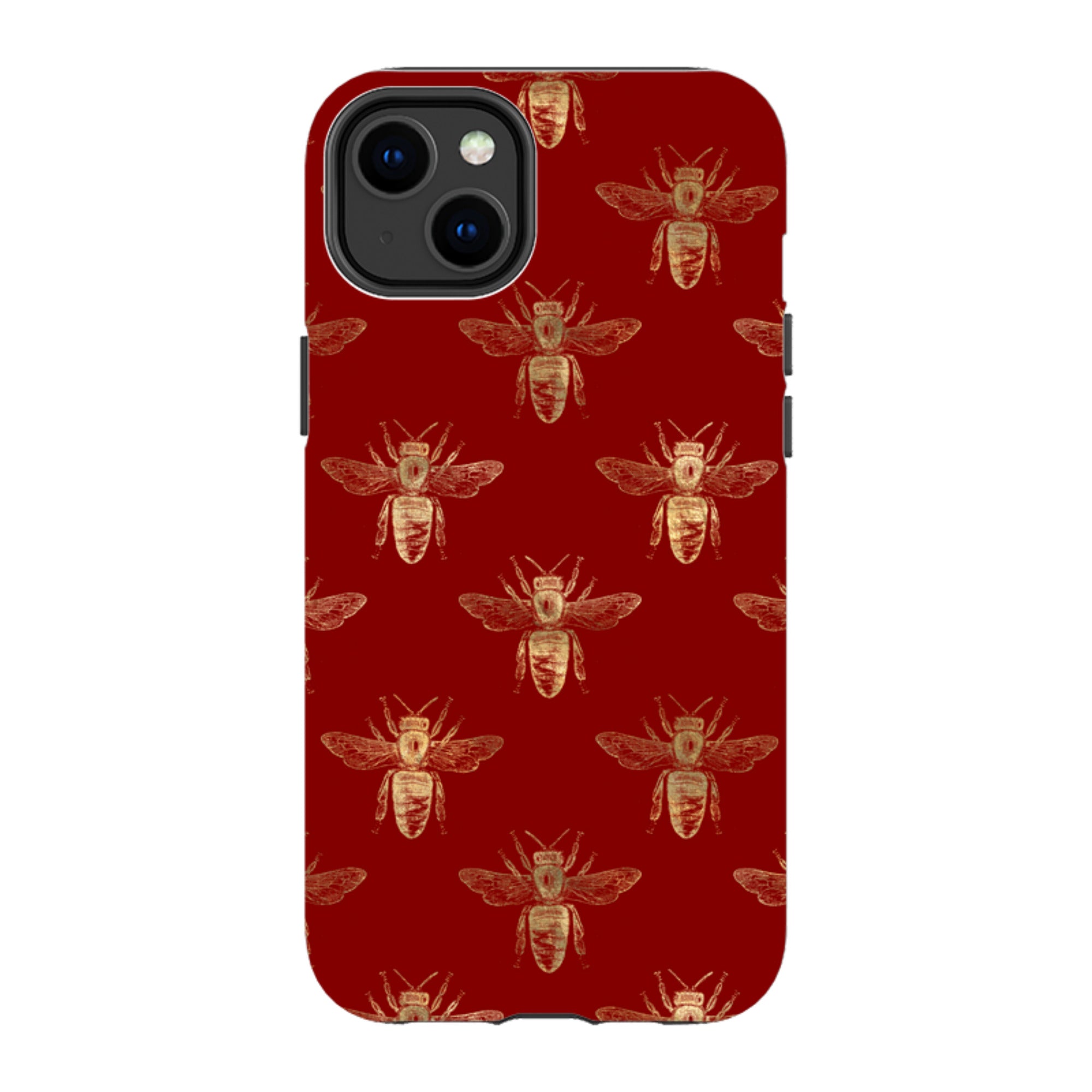 iPhone Tough Case - Red Bees