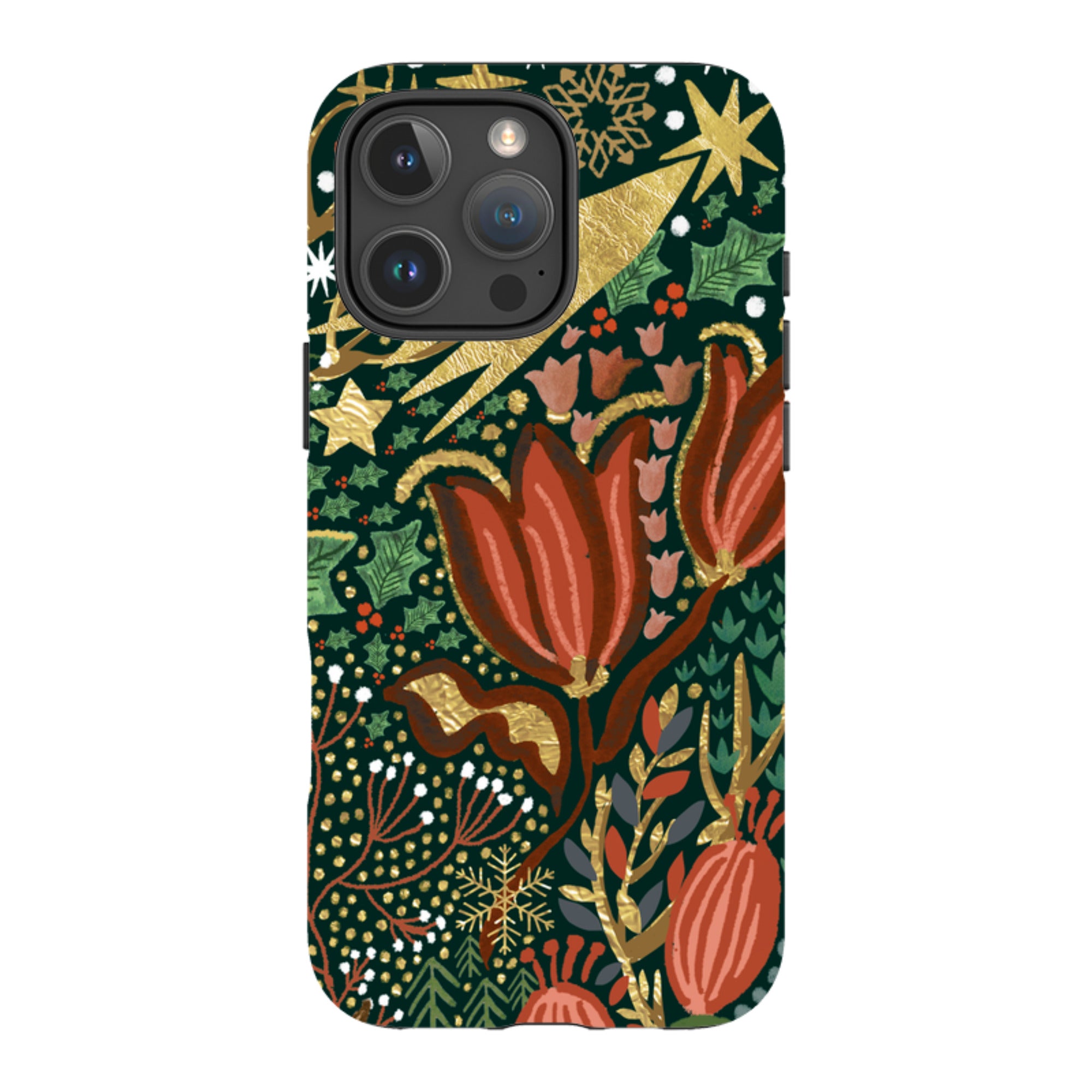 iPhone Tough Case - Winter Deer III By Emma Frances Grant