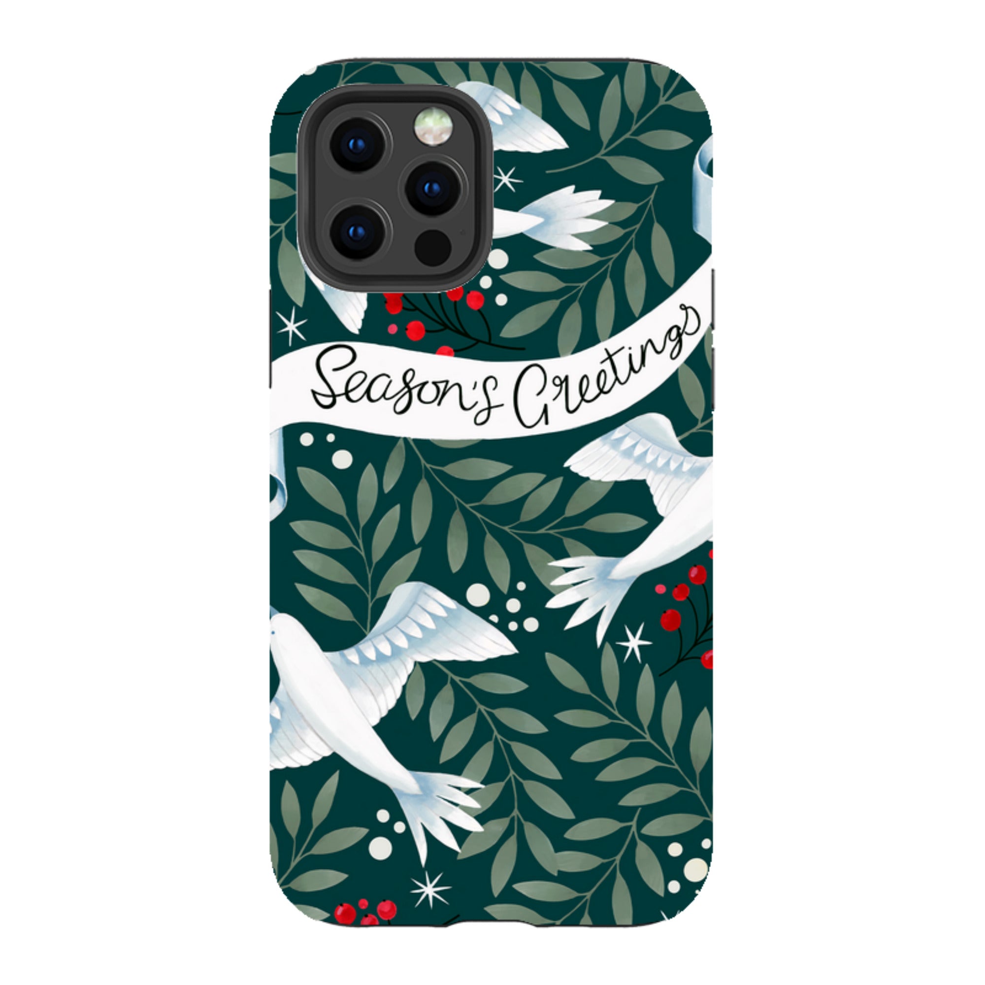 iPhone Tough Case - Seasons Greetings By Bex Parkin