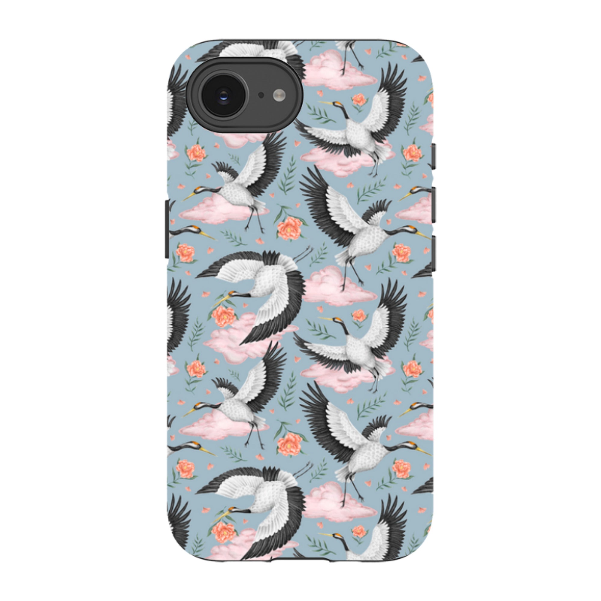 iPhone Tough Case - Flight Of The Cranes By Catherine Rowe