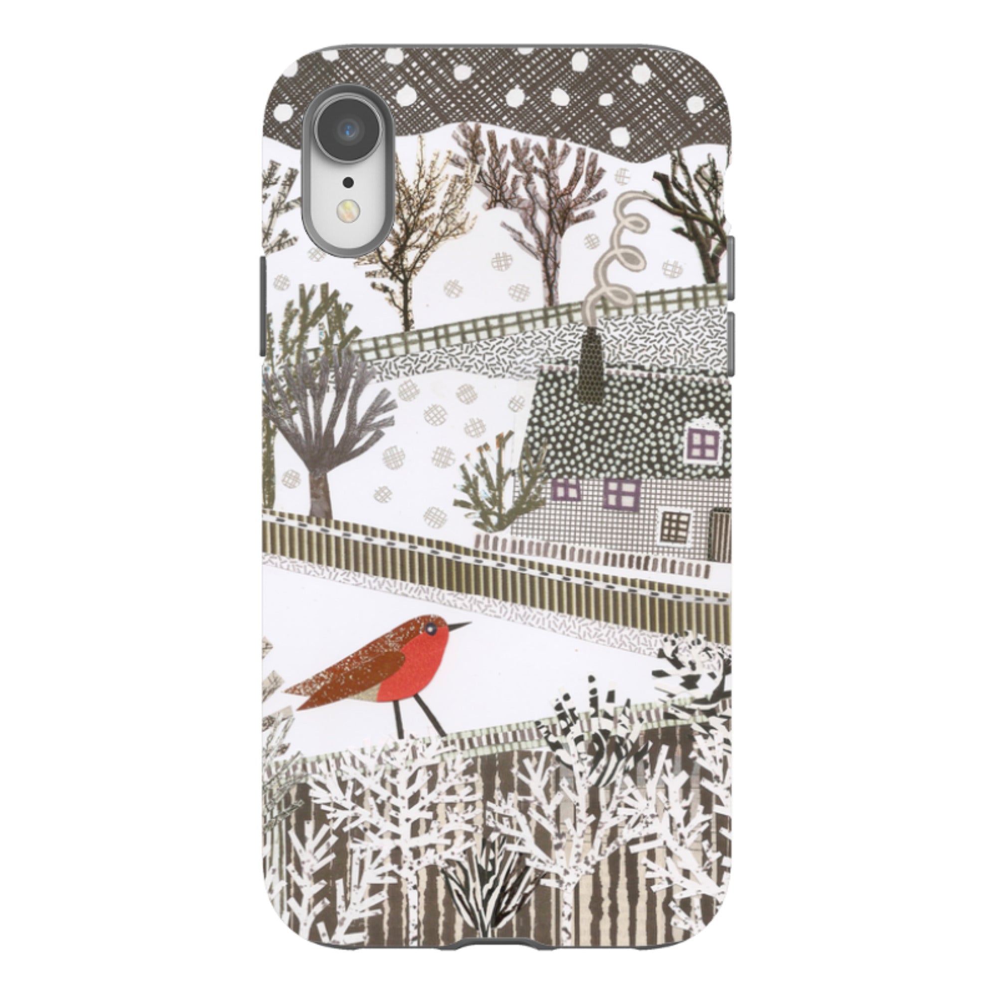 iPhone Tough Case - Robin Cottage By Jane Robbins