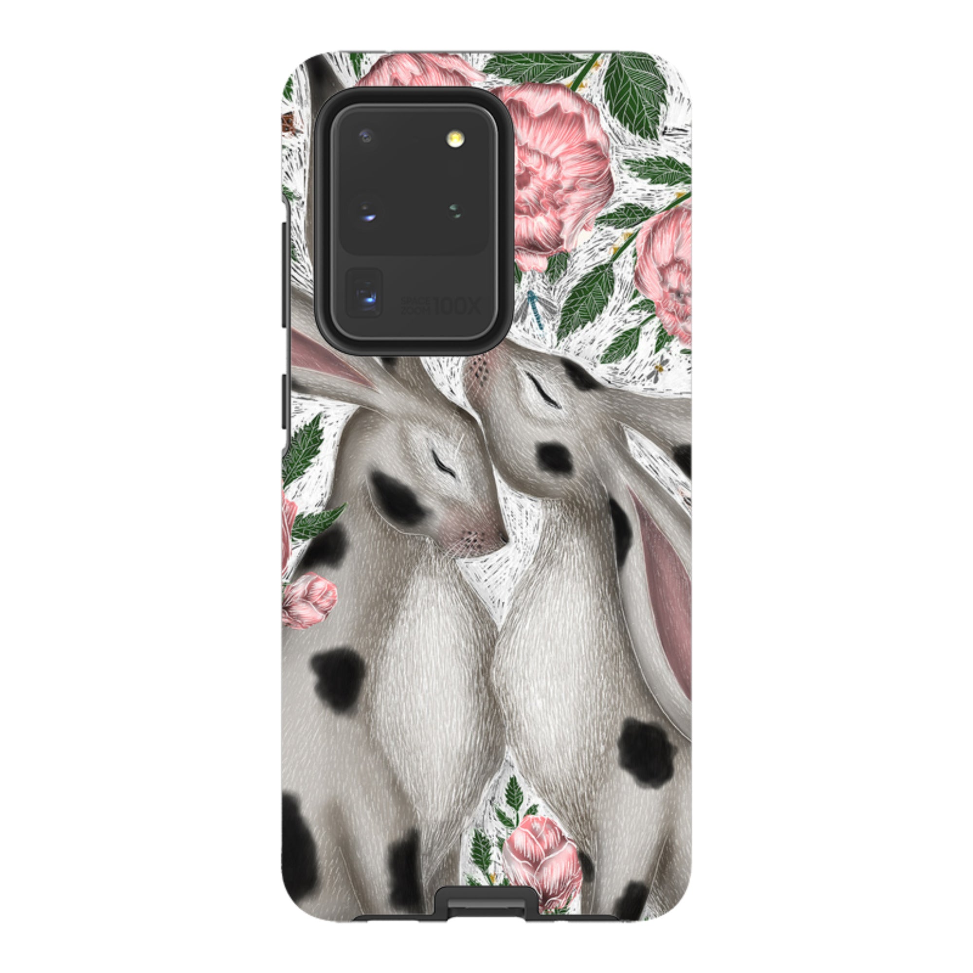 Samsung Tough Case - Hares And Peonies By Catherine Rowe