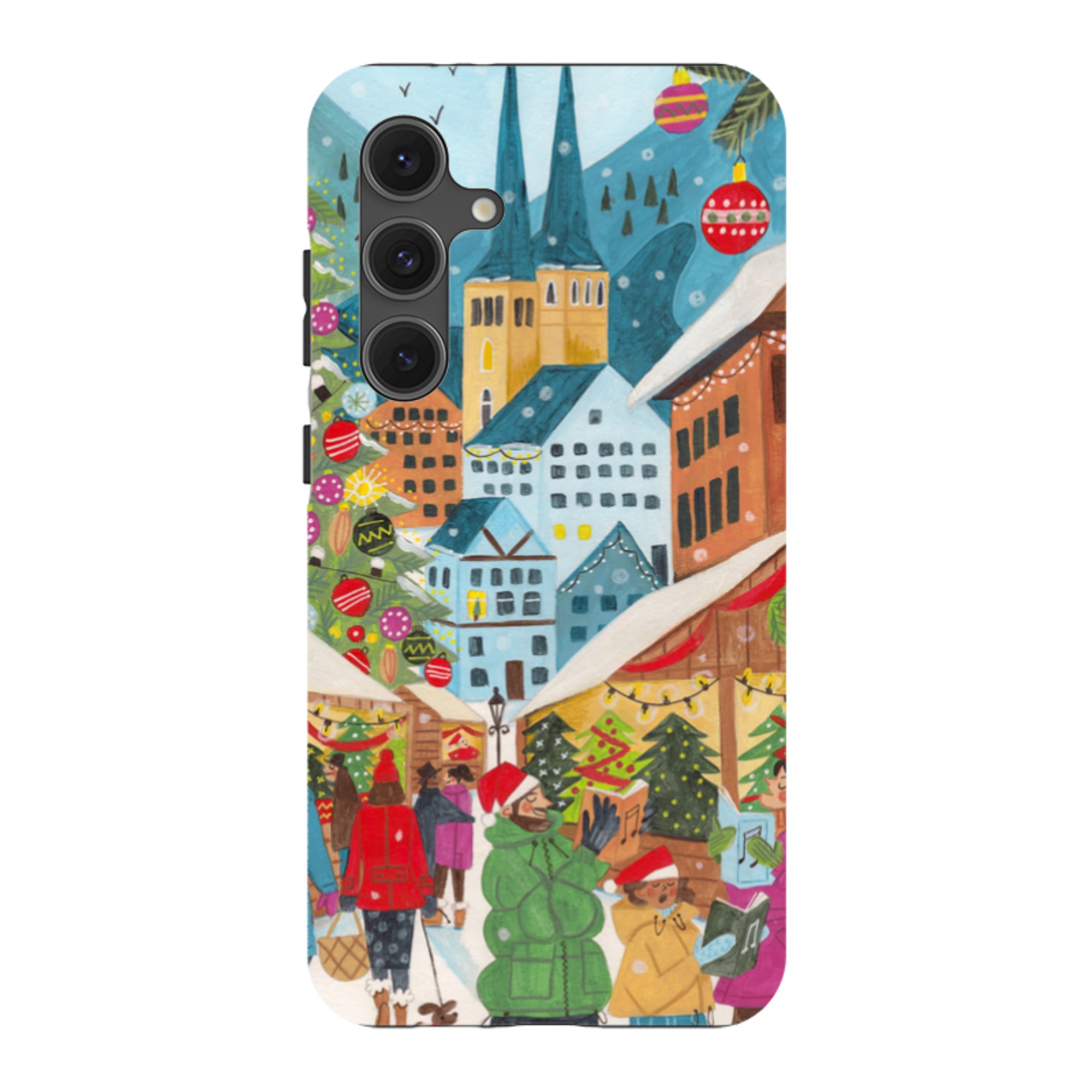 Samsung Tough Case - Christmas Market By Caroline Bonne Muller