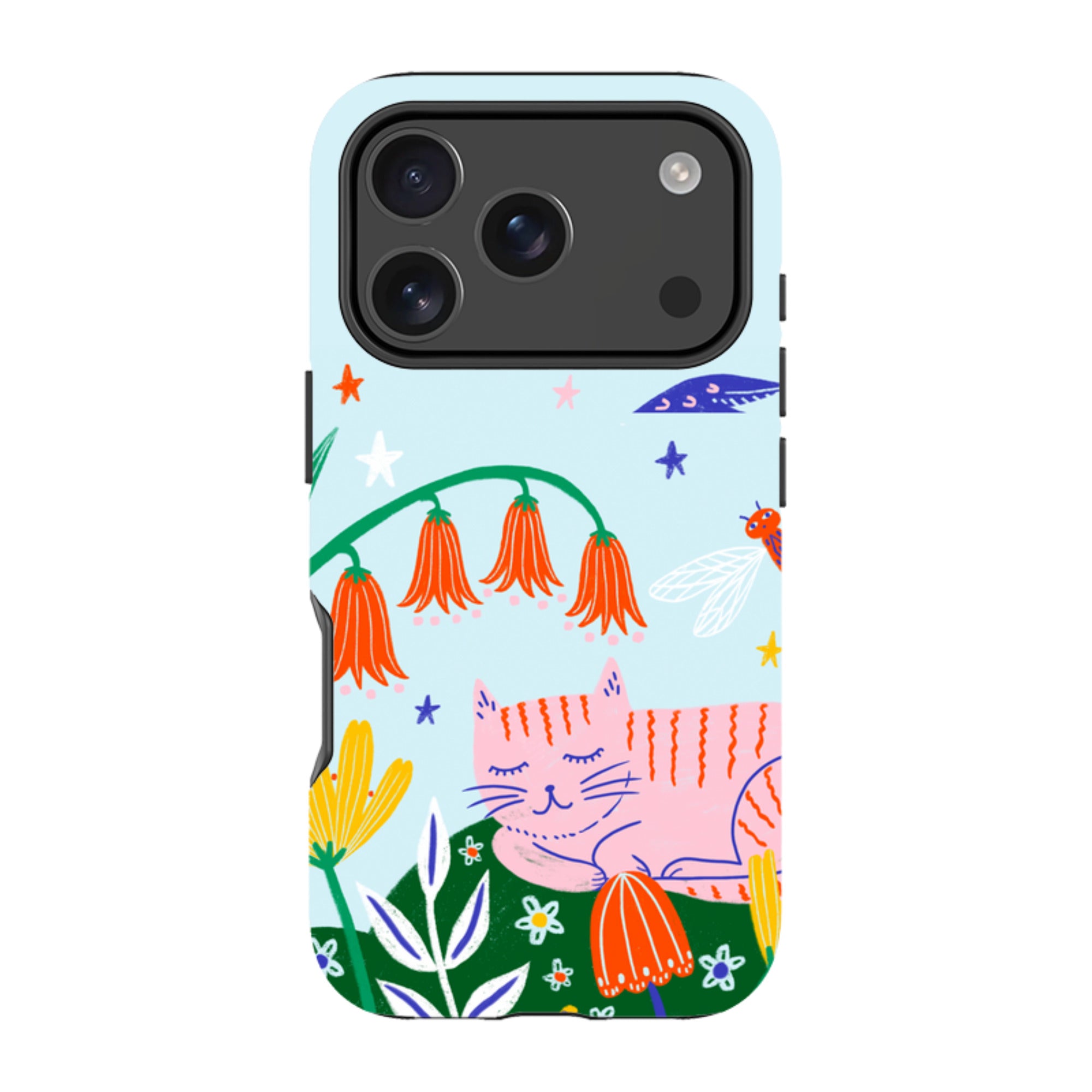 iPhone Tough Case - Cat By Lee Foster Wilson