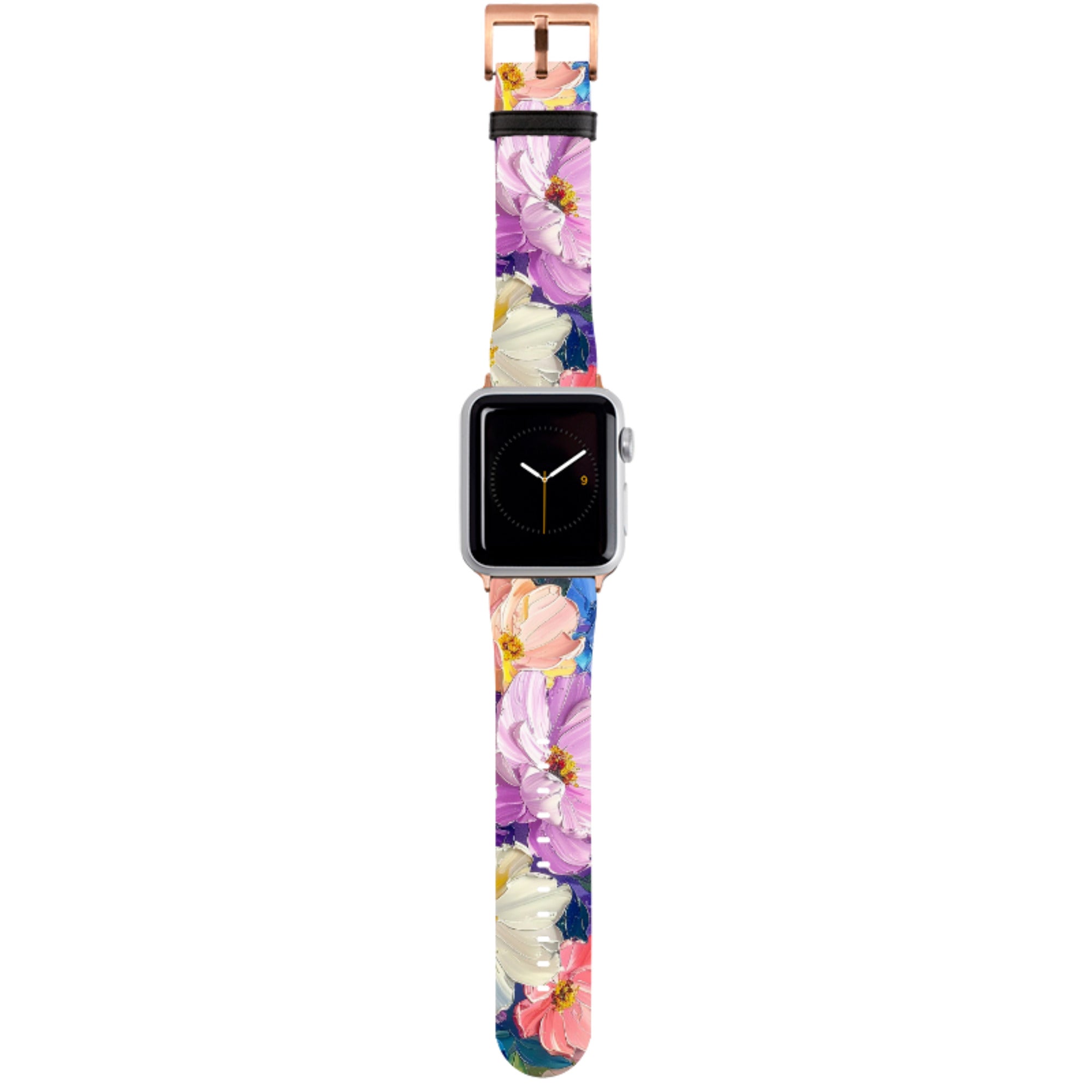 Summer Floral Abbots Oak Apple Watch Strap