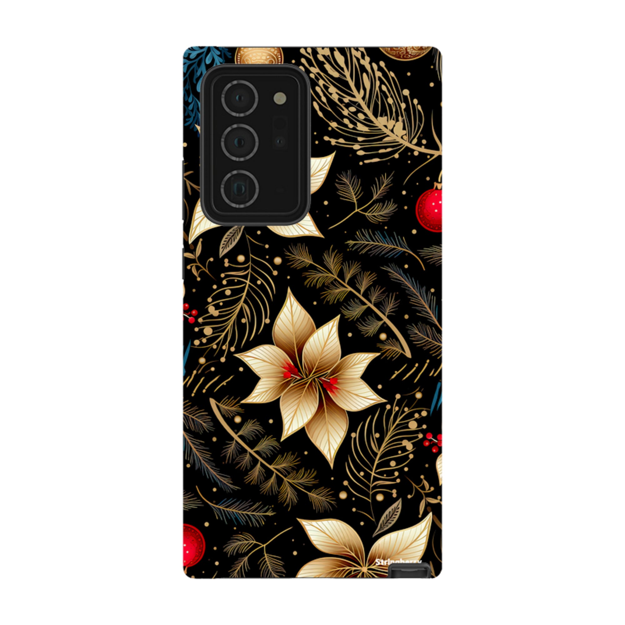Samsung Tough Case -Golden Winter Floral