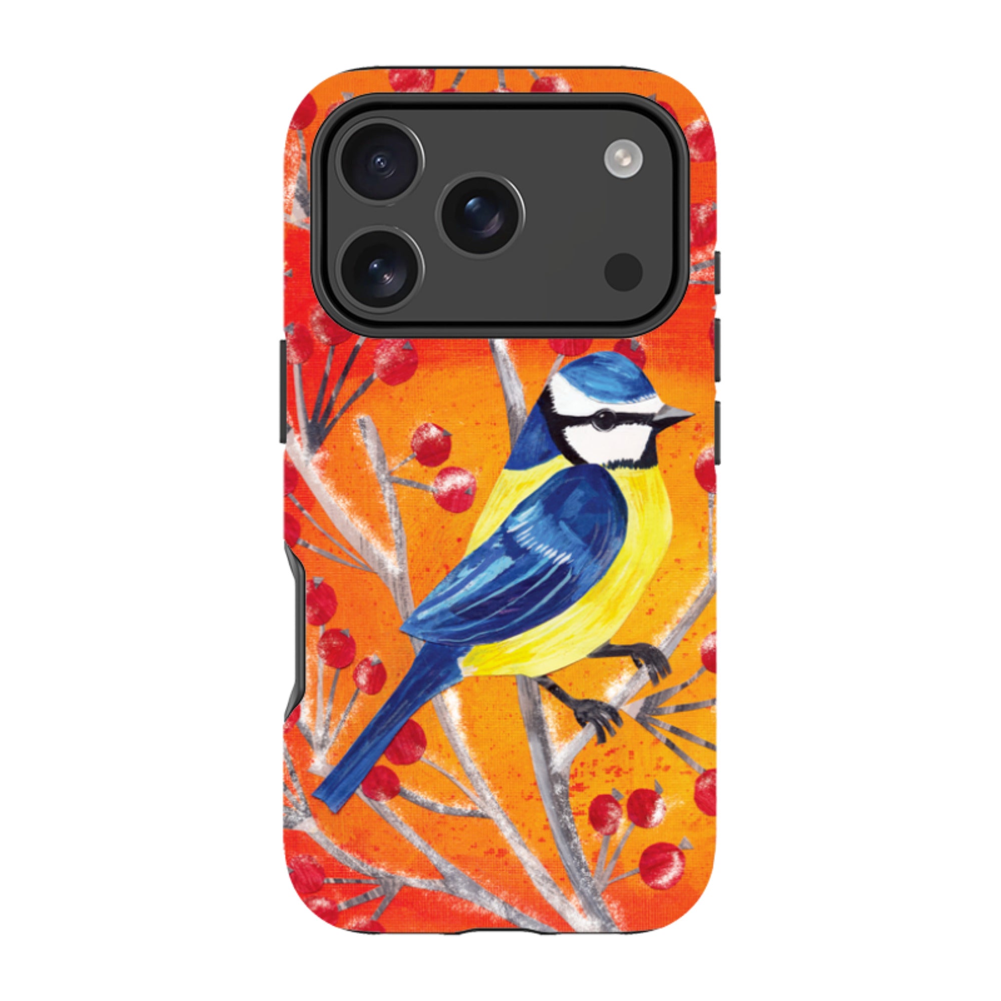 iPhone MagSafe Tough Case - Blue Tit By Tracey English