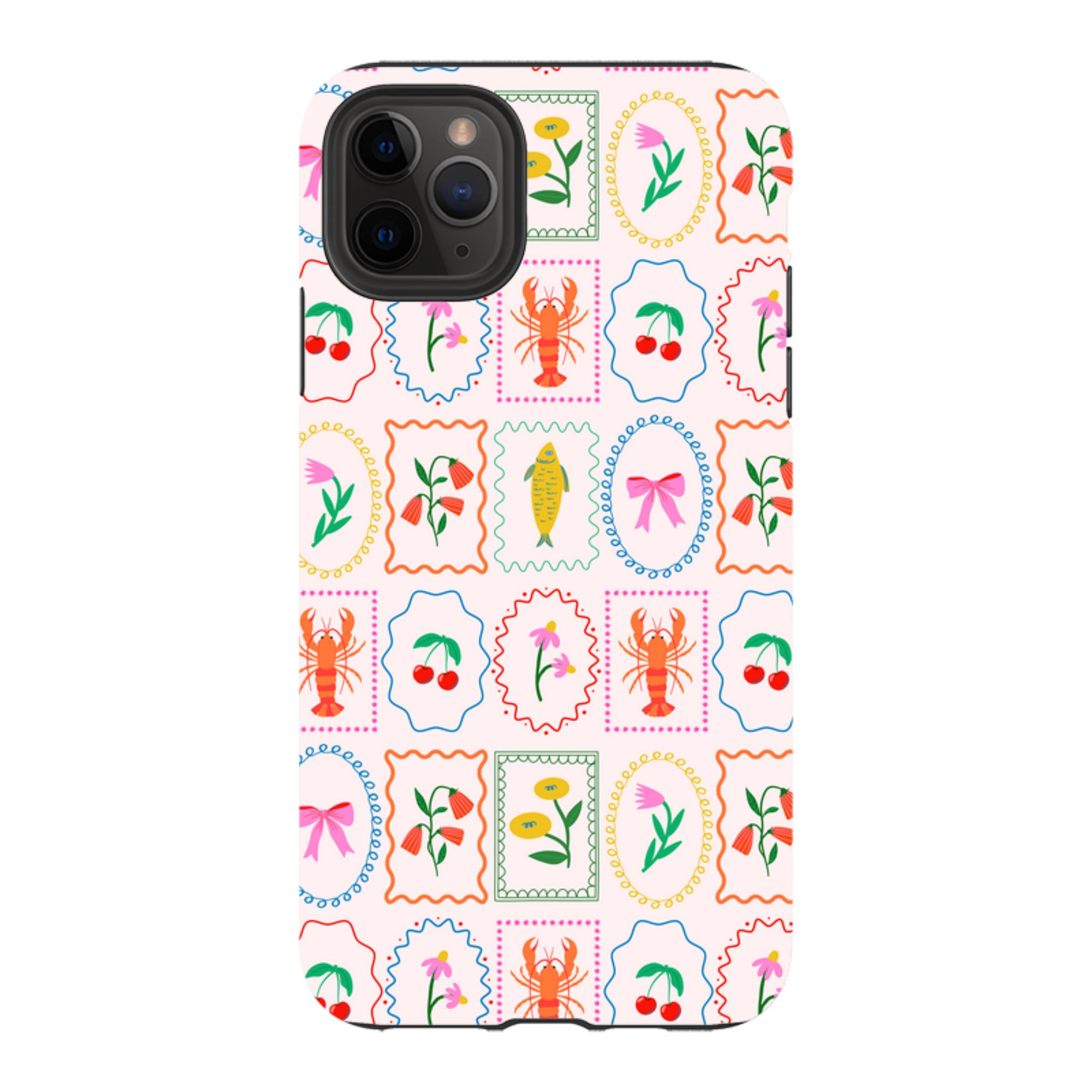 iPhone Tough Case - Chic Stamps