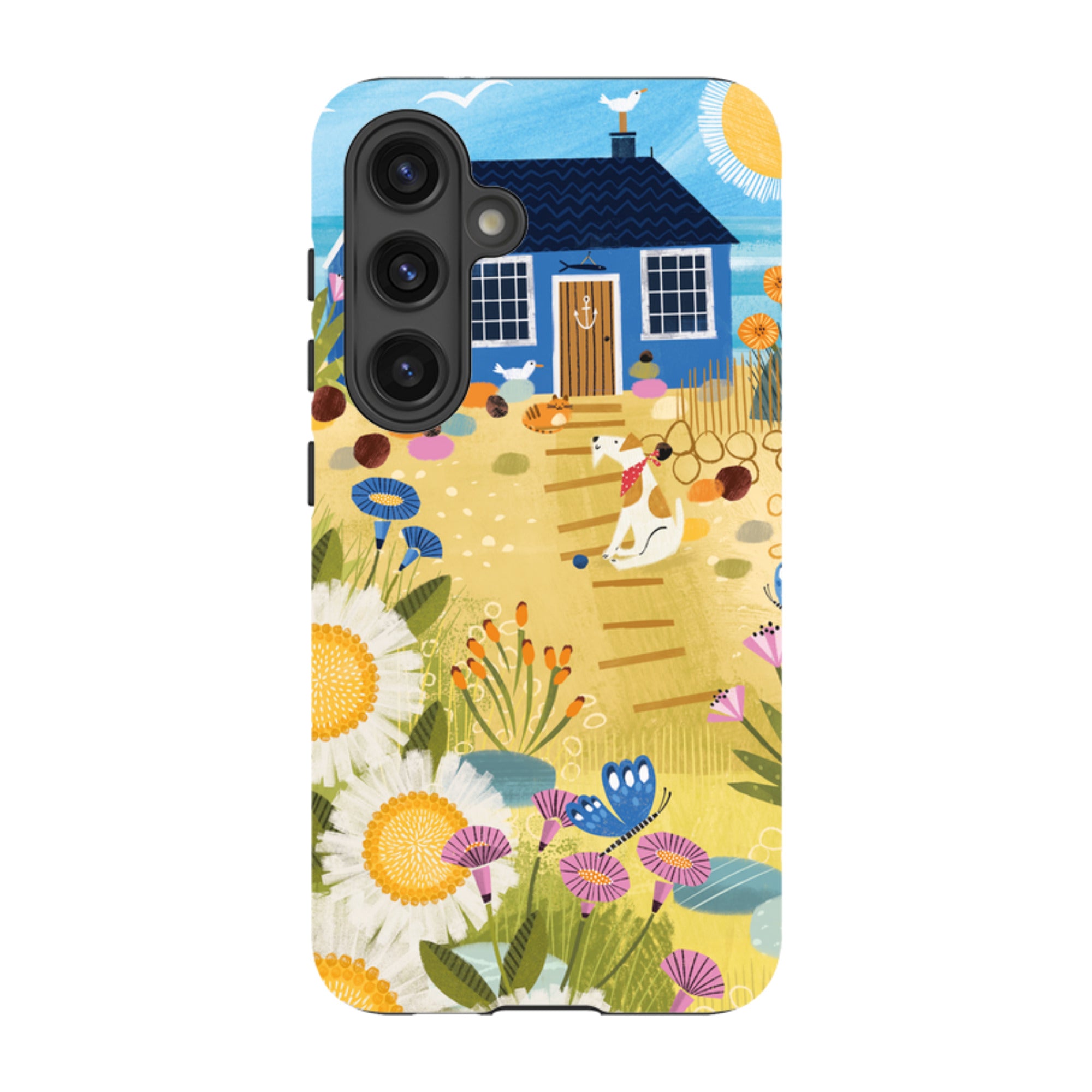 Samsung Tough  Case - Beach House By Ali Brookes