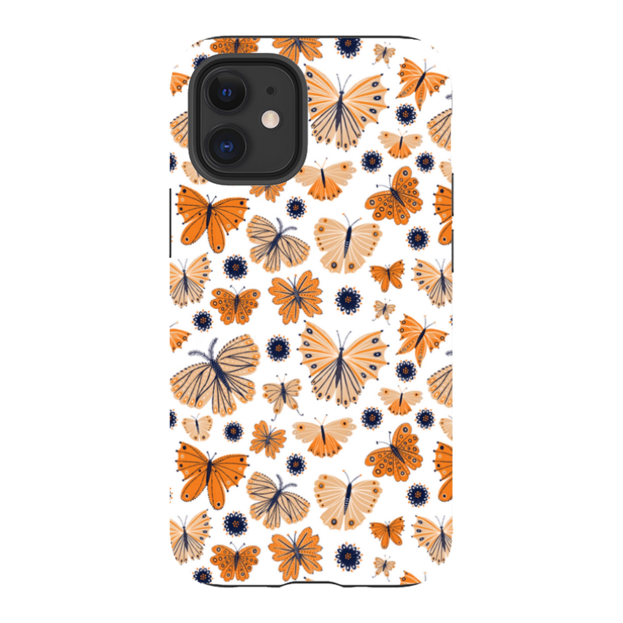 iPhone Tough Case - Butterfly Patterns By Lee Foster Wilson