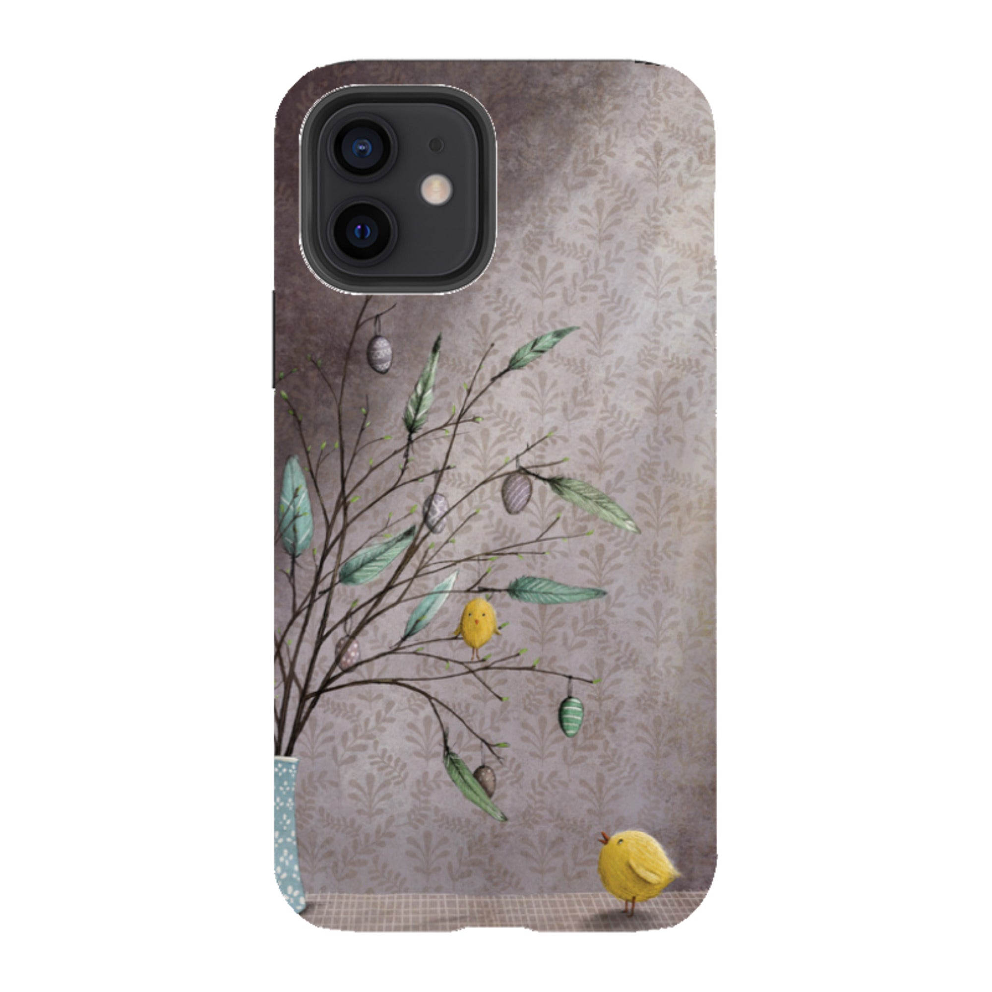 iPhone Tough Case - Bird Bouquet By Maja Lindberg