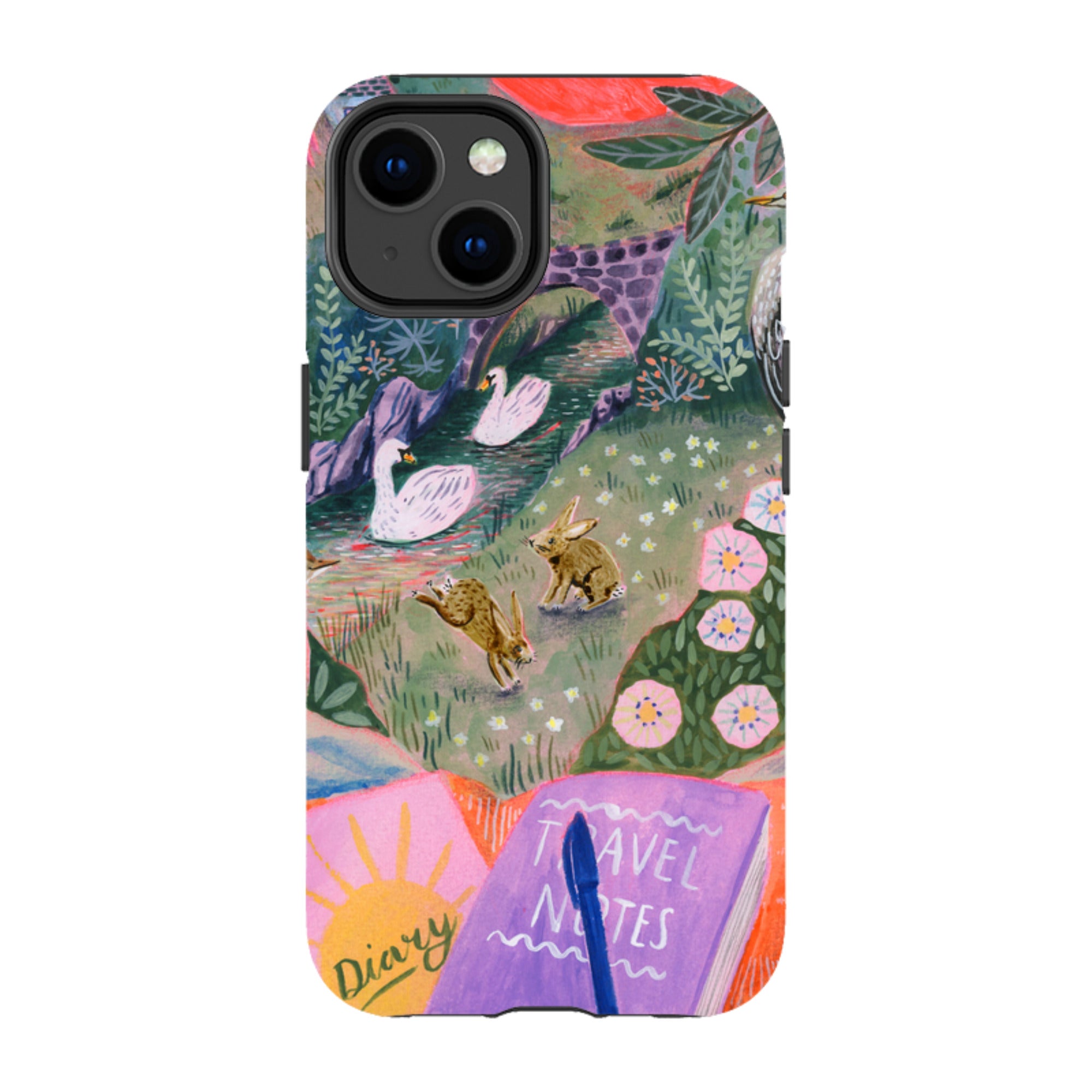 iPhone Tough Case - Wanderlust Camping Trip By Lee Foster Wilson