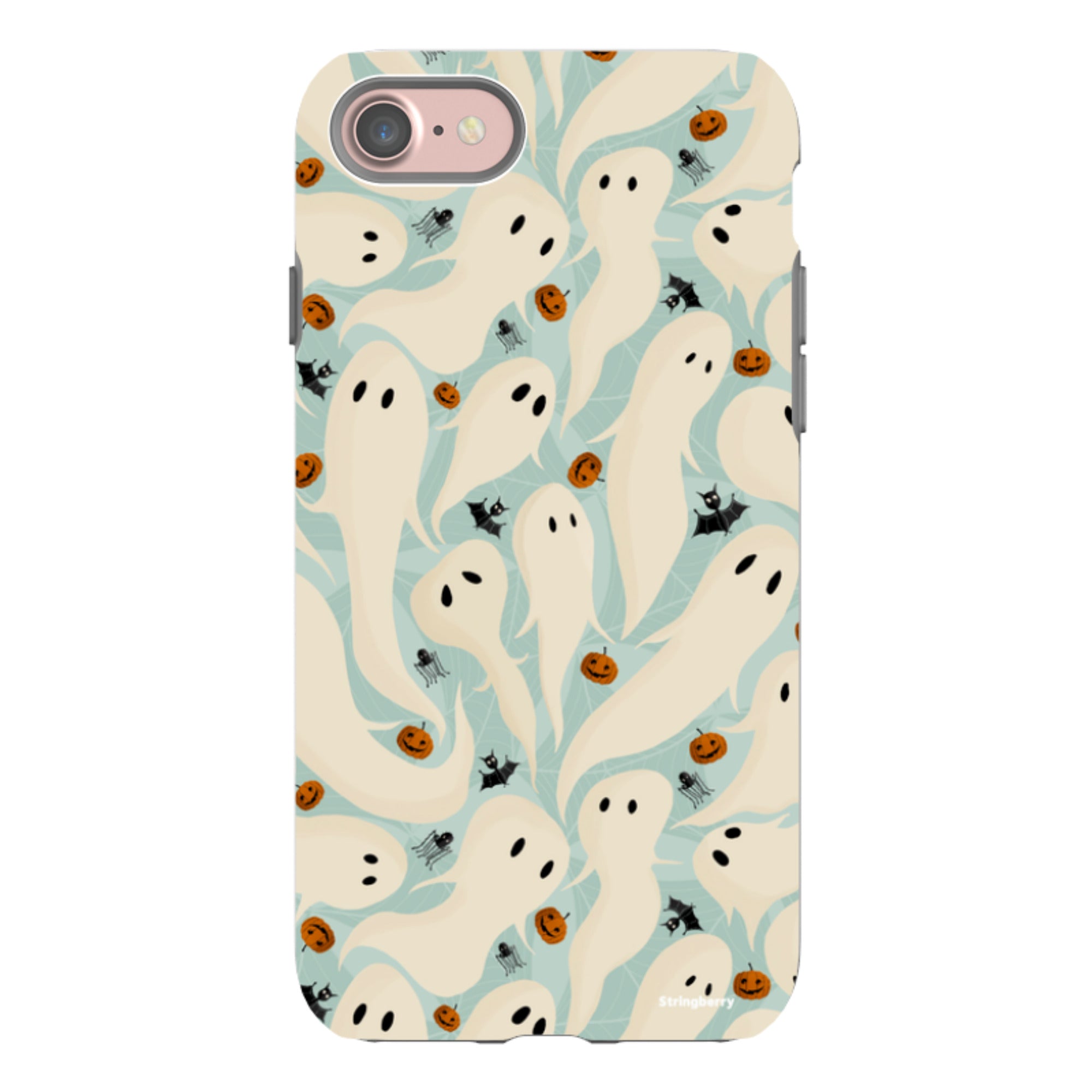 iPhone Tough Case - Spooky Pattern By Maja Lindberg