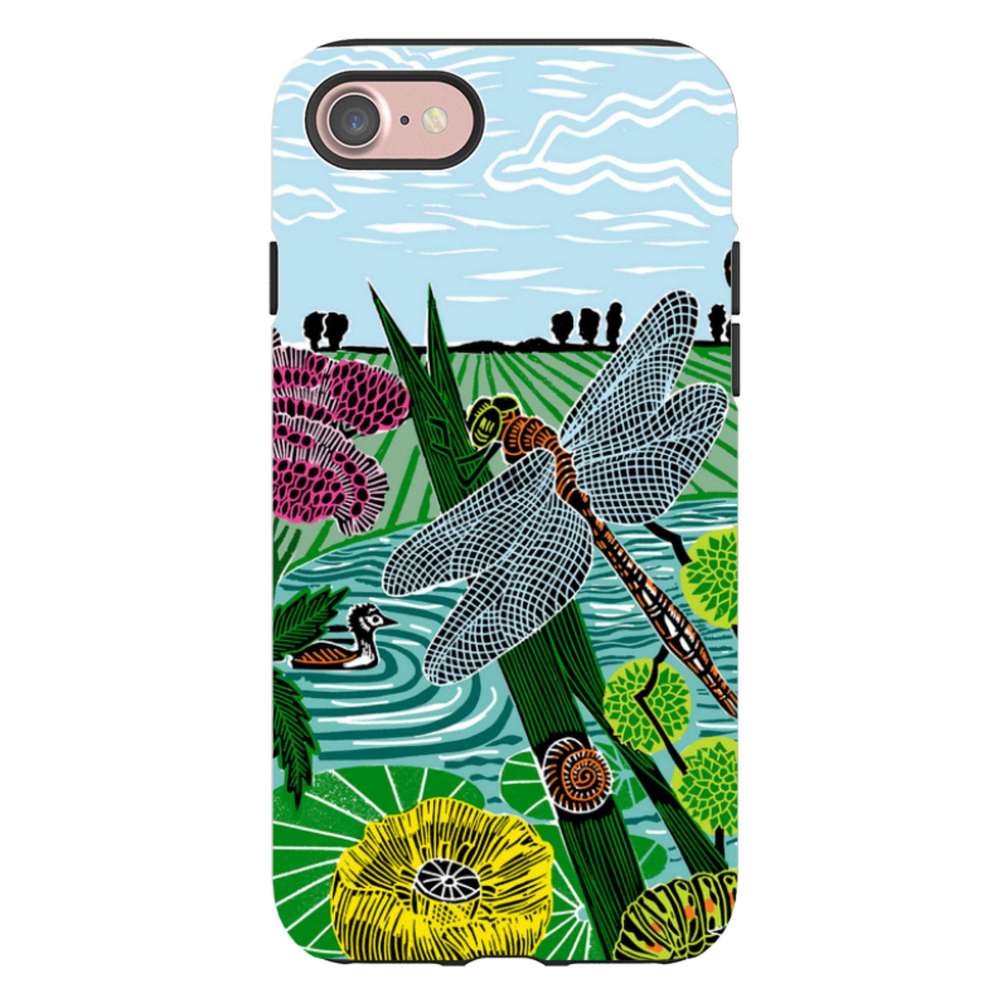 iPhone Tough Case - Pond By Kate Heiss