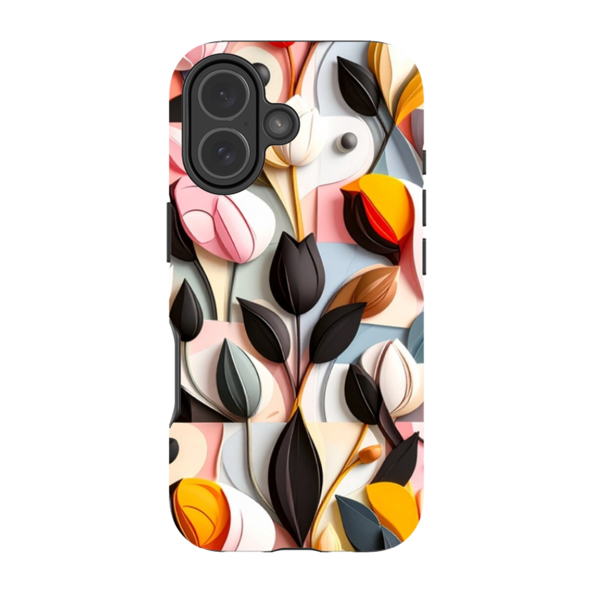 iPhone MagSafe Tough Case - Summer Tulips