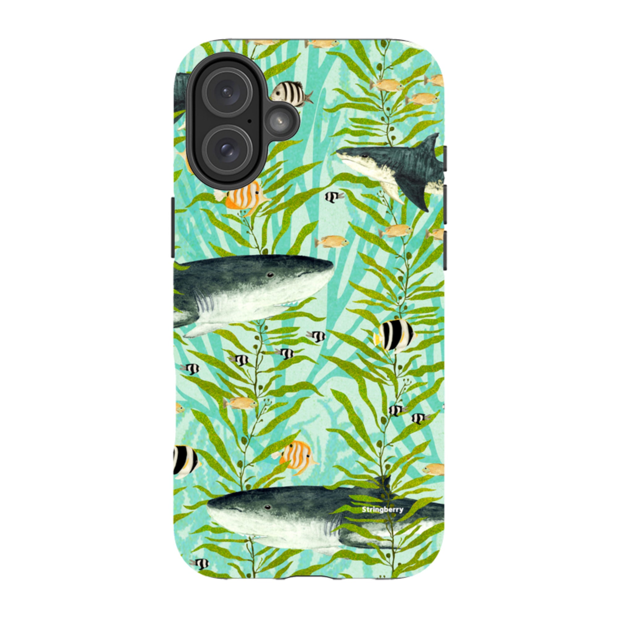 iPhone MagSafe Tough Case - Shark Reef By Katherine Quinn