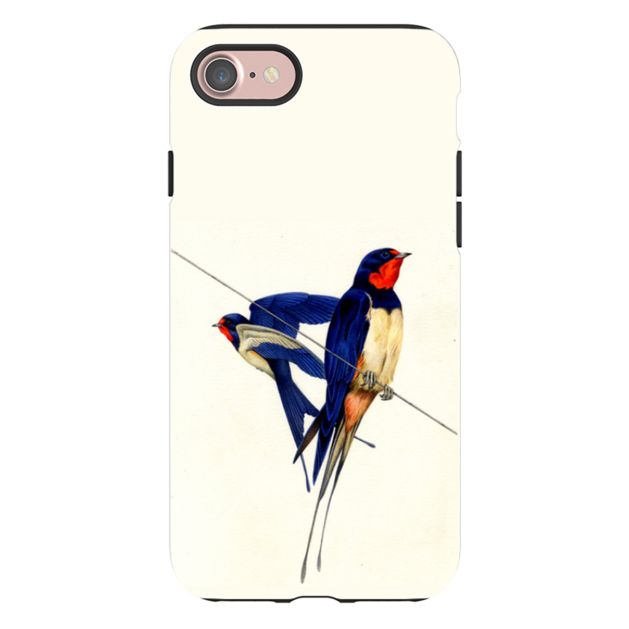 iPhone Tough Case - Swallows By Philip Hood