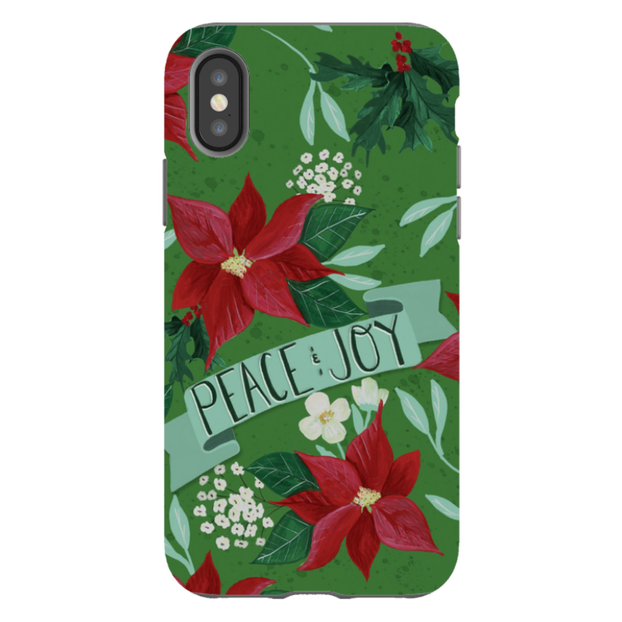 iPhone Tough Case - Peace and Joy By Abby Jacobs