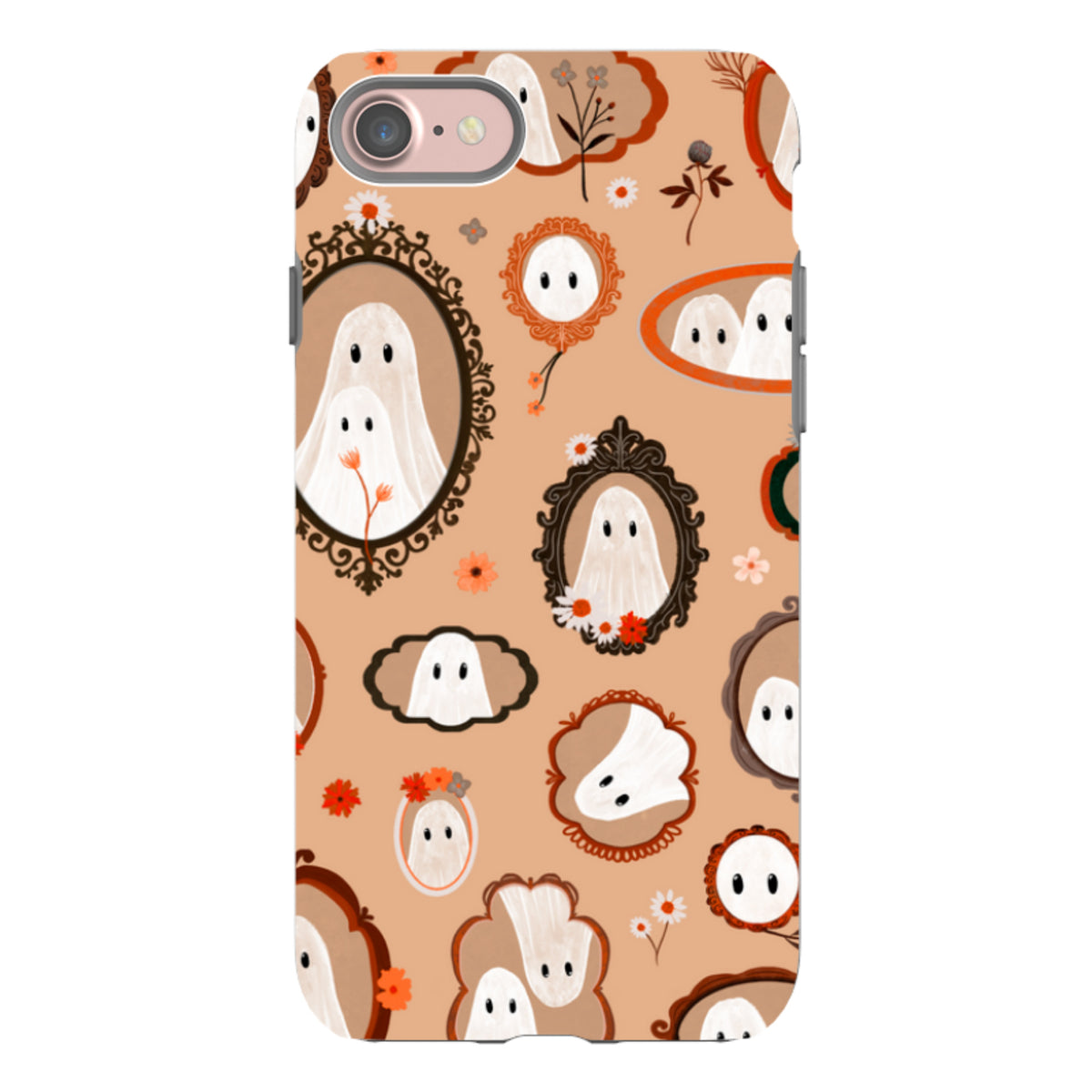 iPhone Tough Case - Framed Ghosts - Cider Clay By Katherine Quinn