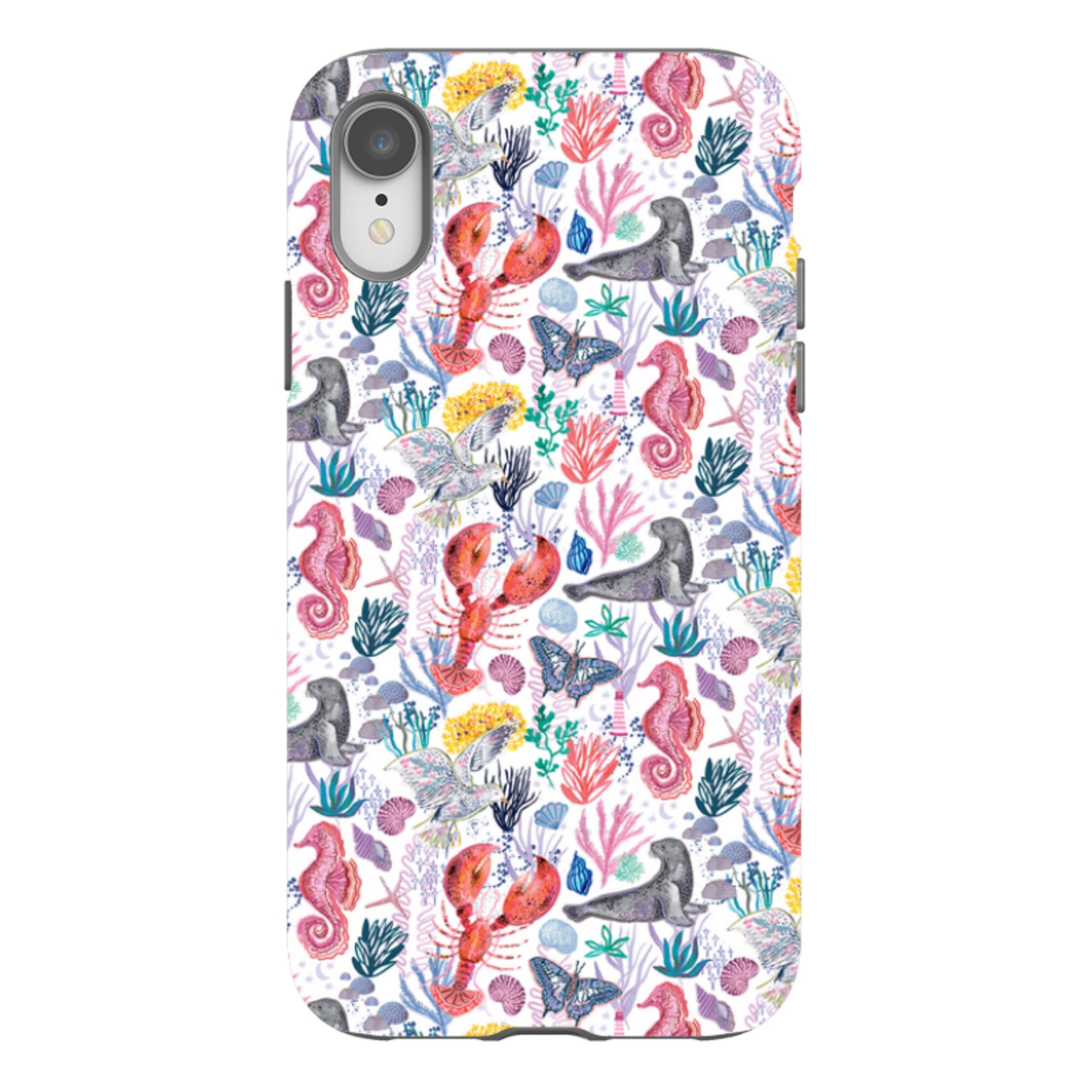 iPhone Case - Coastline Pattern-B By Emma Frances Grant