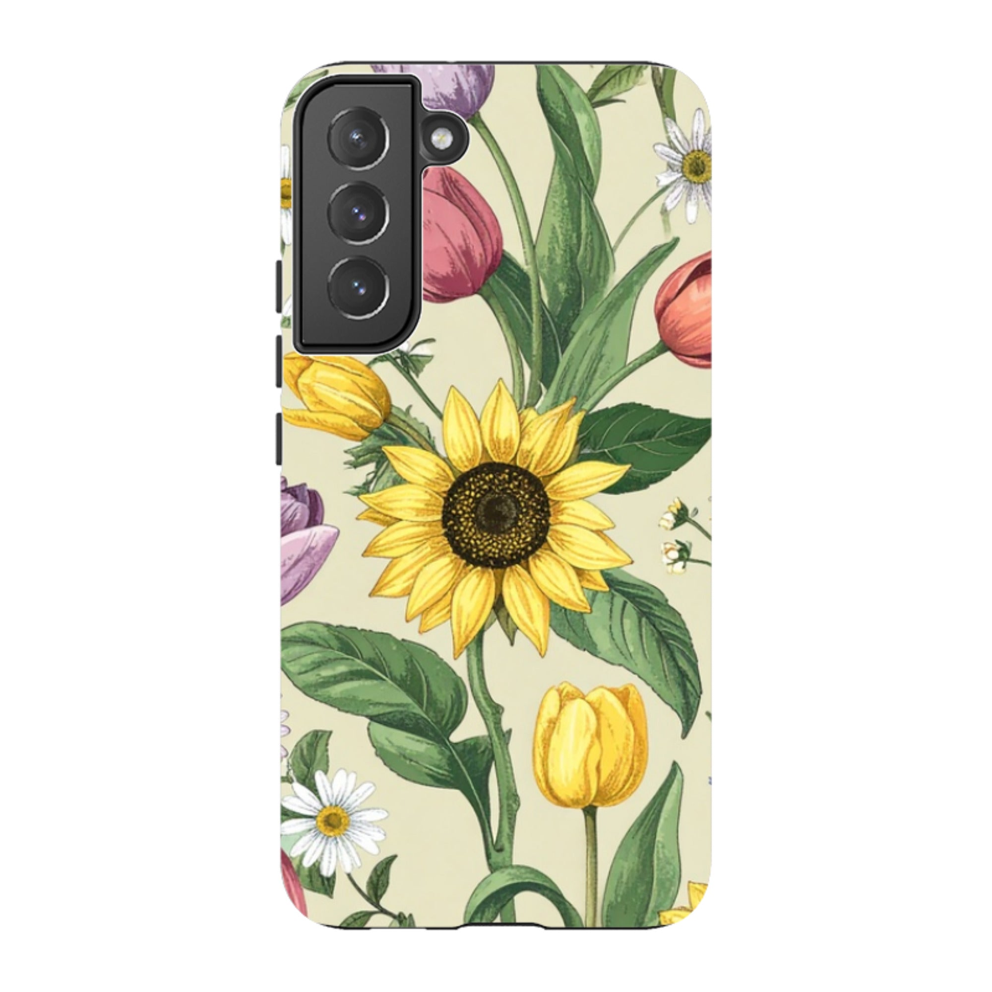 Samsung Tough  Case - Pale Sunflowers
