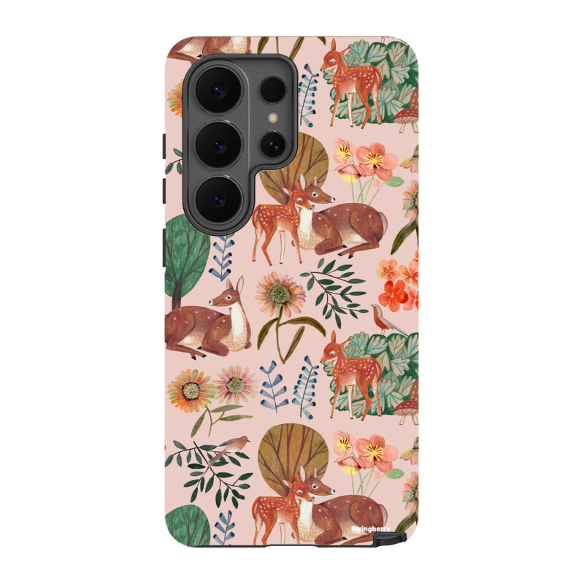 Samsung Tough Case - Deer Pattern By Caroline Bonne Muller