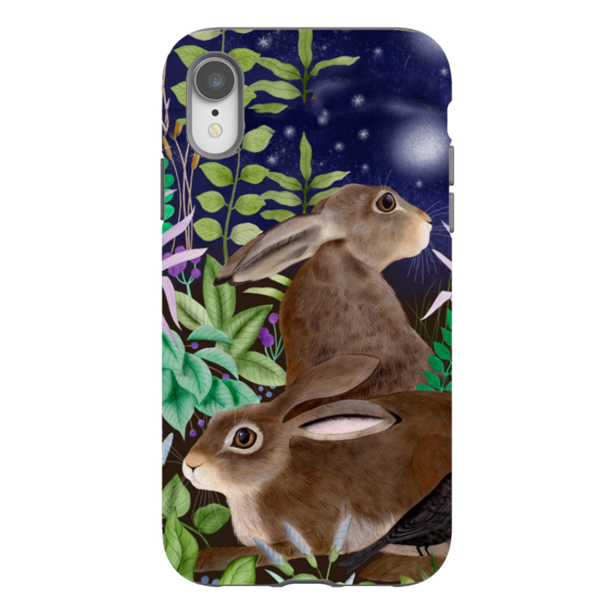 iPhone Tough Case - Hares By Bex Parkin