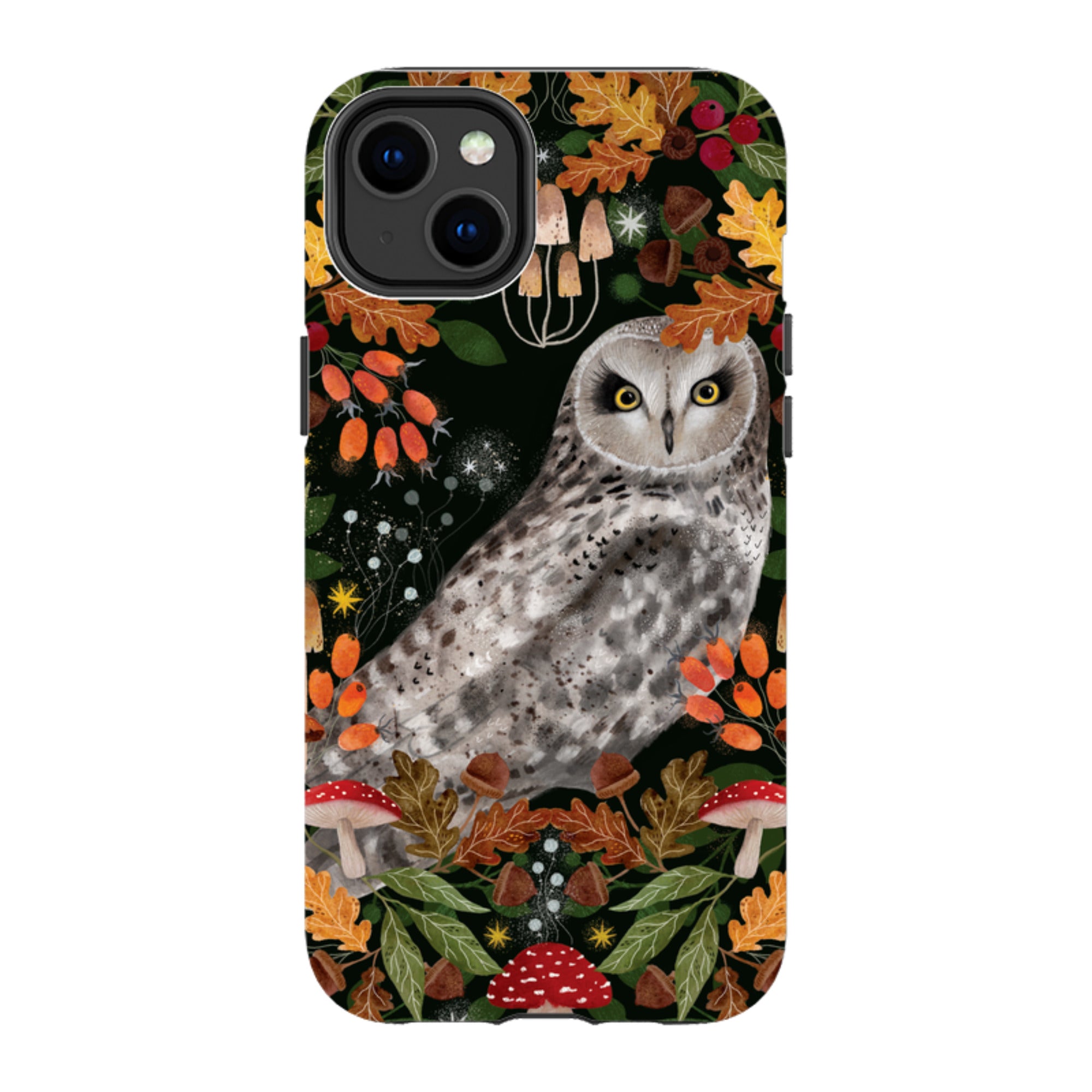 iPhone Tough Case - Autumn Owl By Bex Parkin