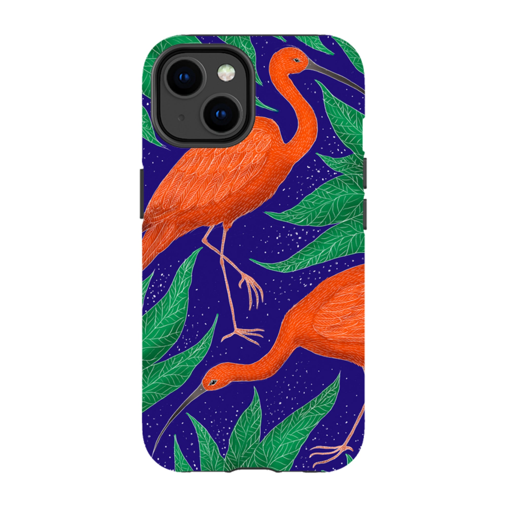 iPhone MagSafe Tough Case -  Scarlet Ibis By Catherine Rowe