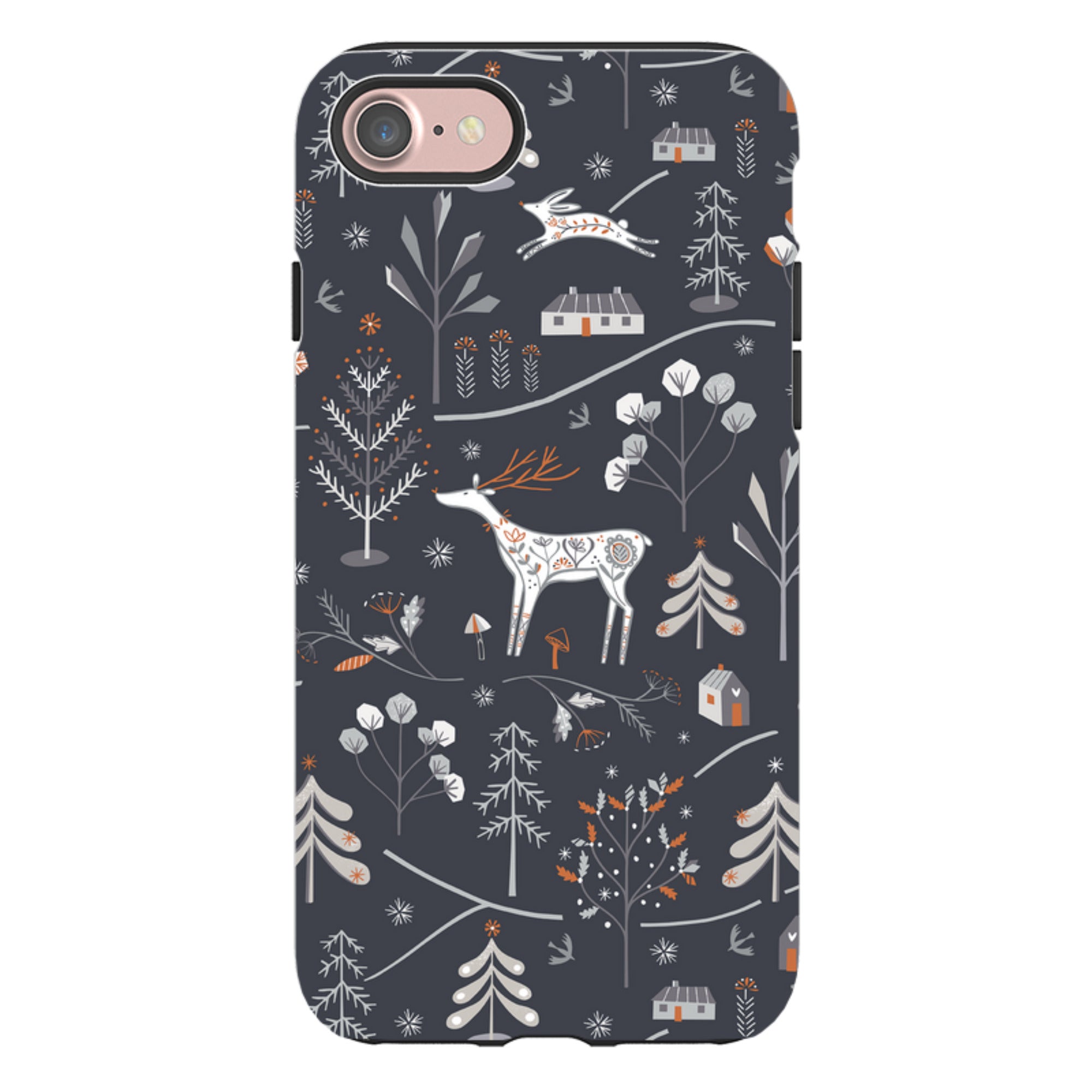 iPhone Tough Case - Winterfold B By Ali Brookes