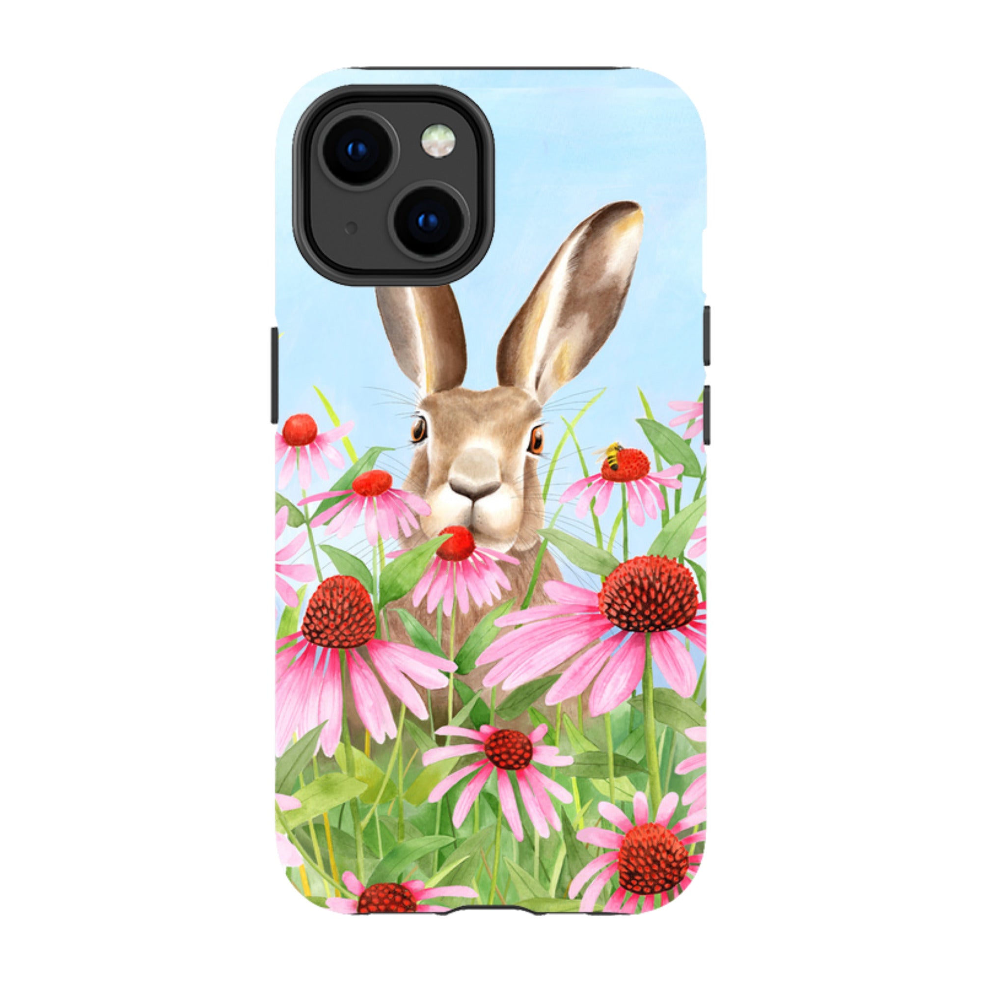 iPhone Tough Case - Summer Hare By Bex Parkin