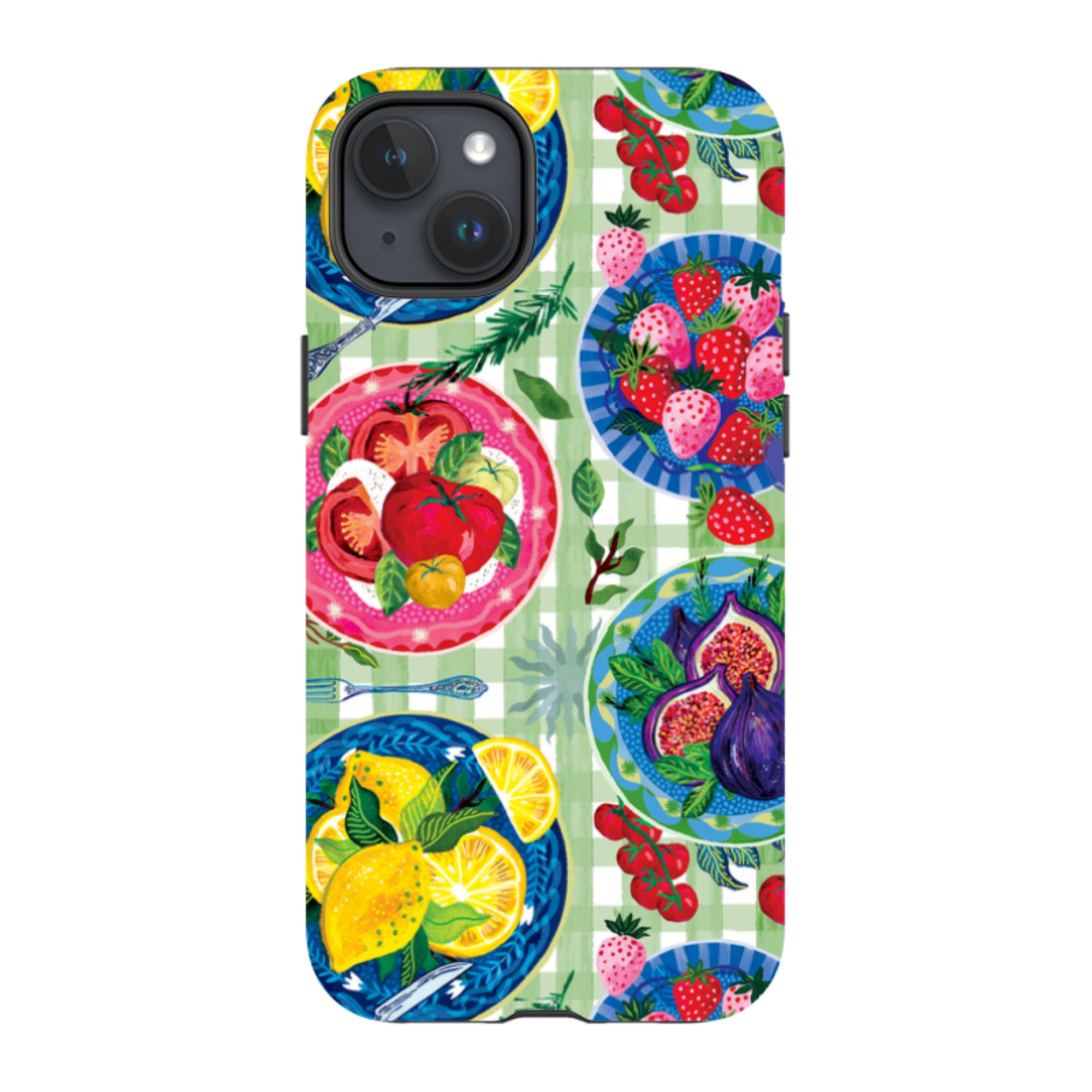 iPhone Tough Case - Summer Tablescape By Emma Frances Grant