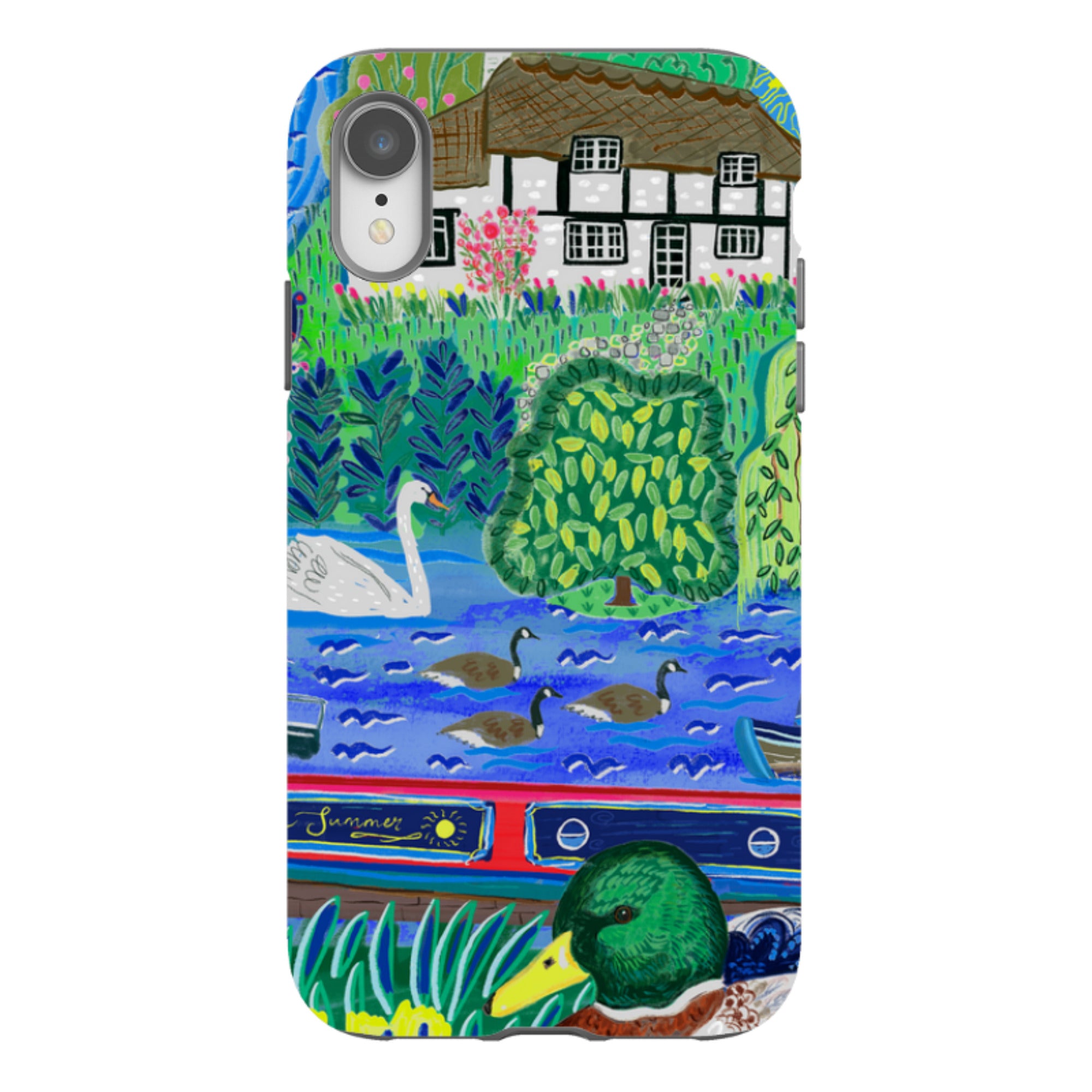 iPhone Tough Case - Canalside By Emma Frances Grant