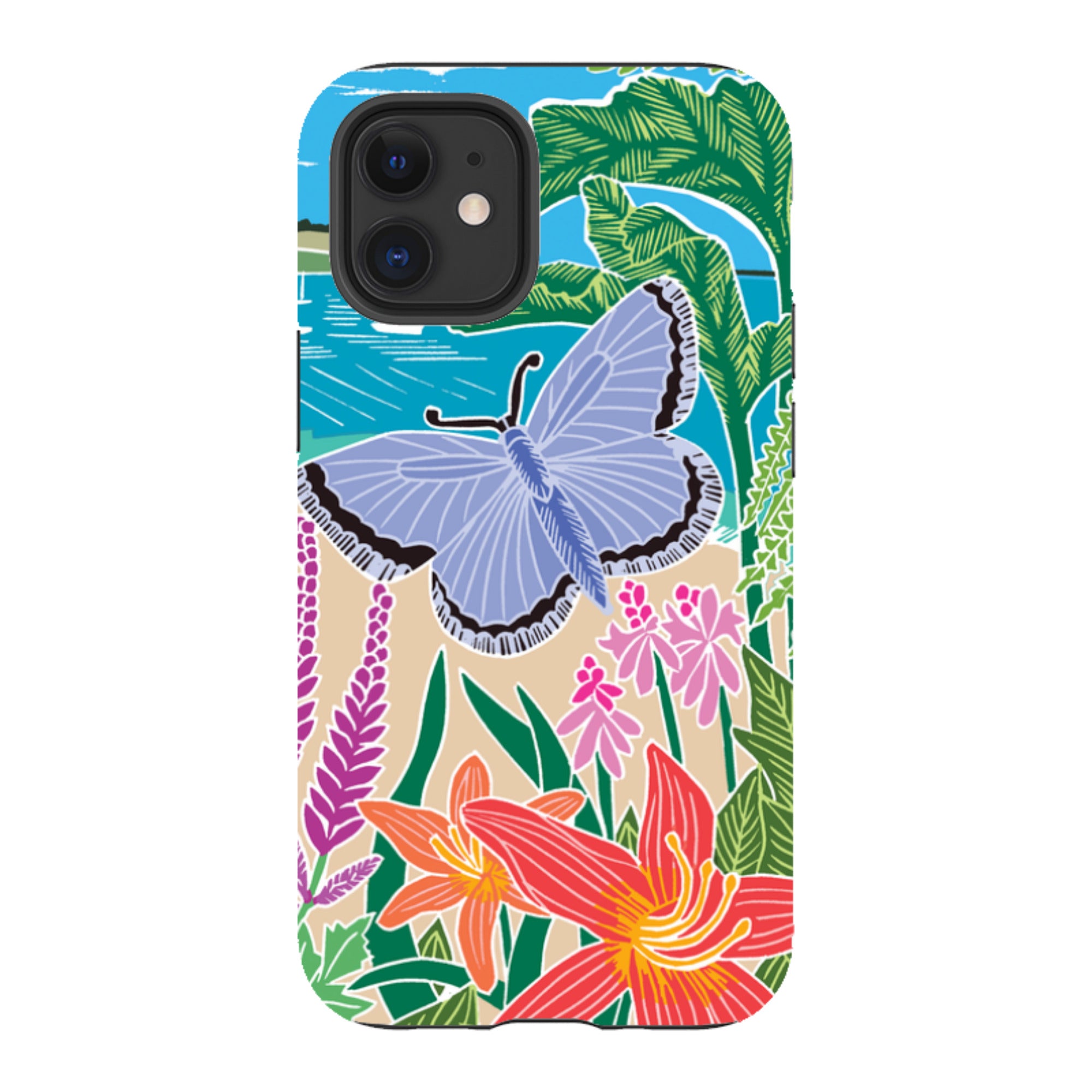 iPhone Tough Case - Trebah Garden By Kate Heiss