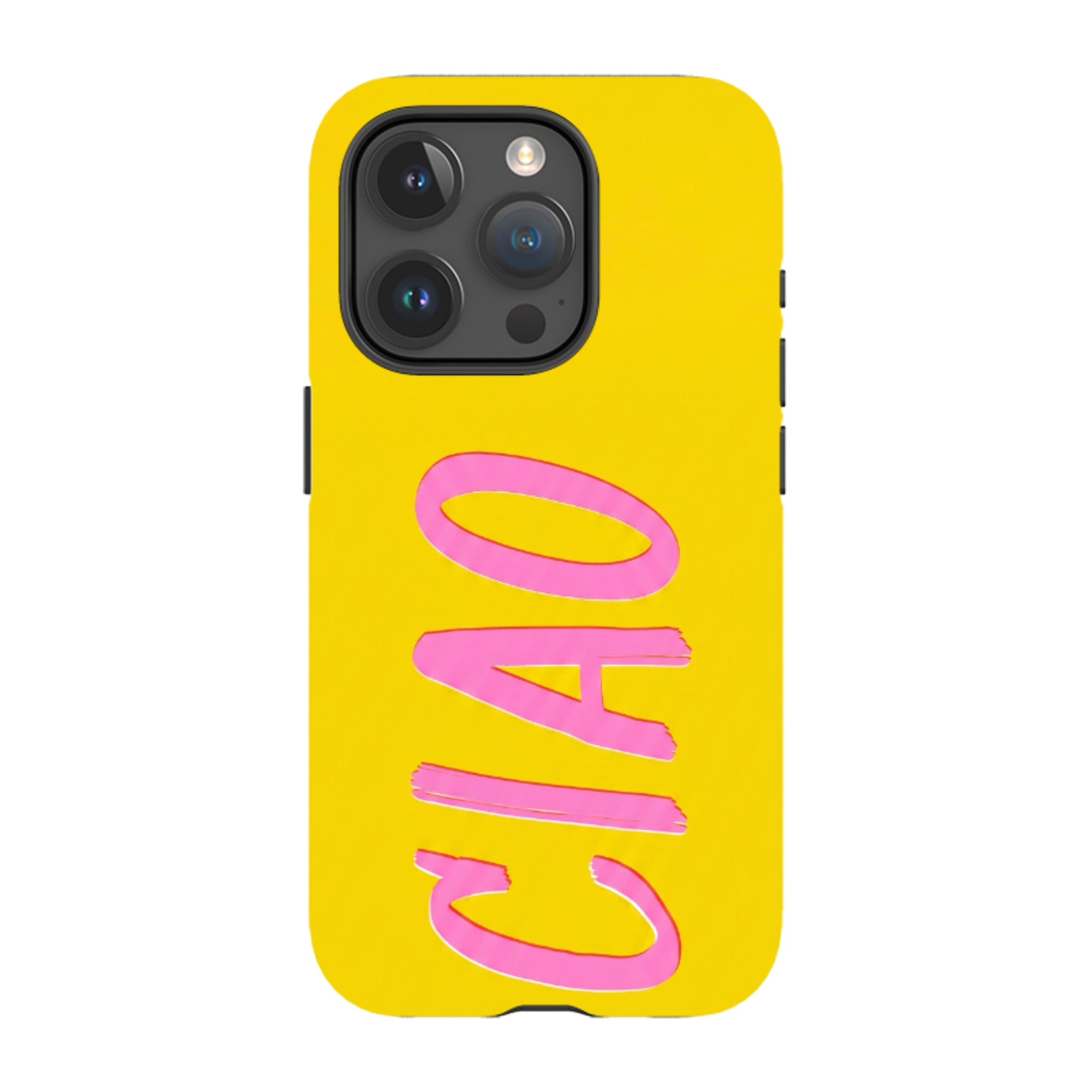 iPhone Tough Case - Ciao Yellow